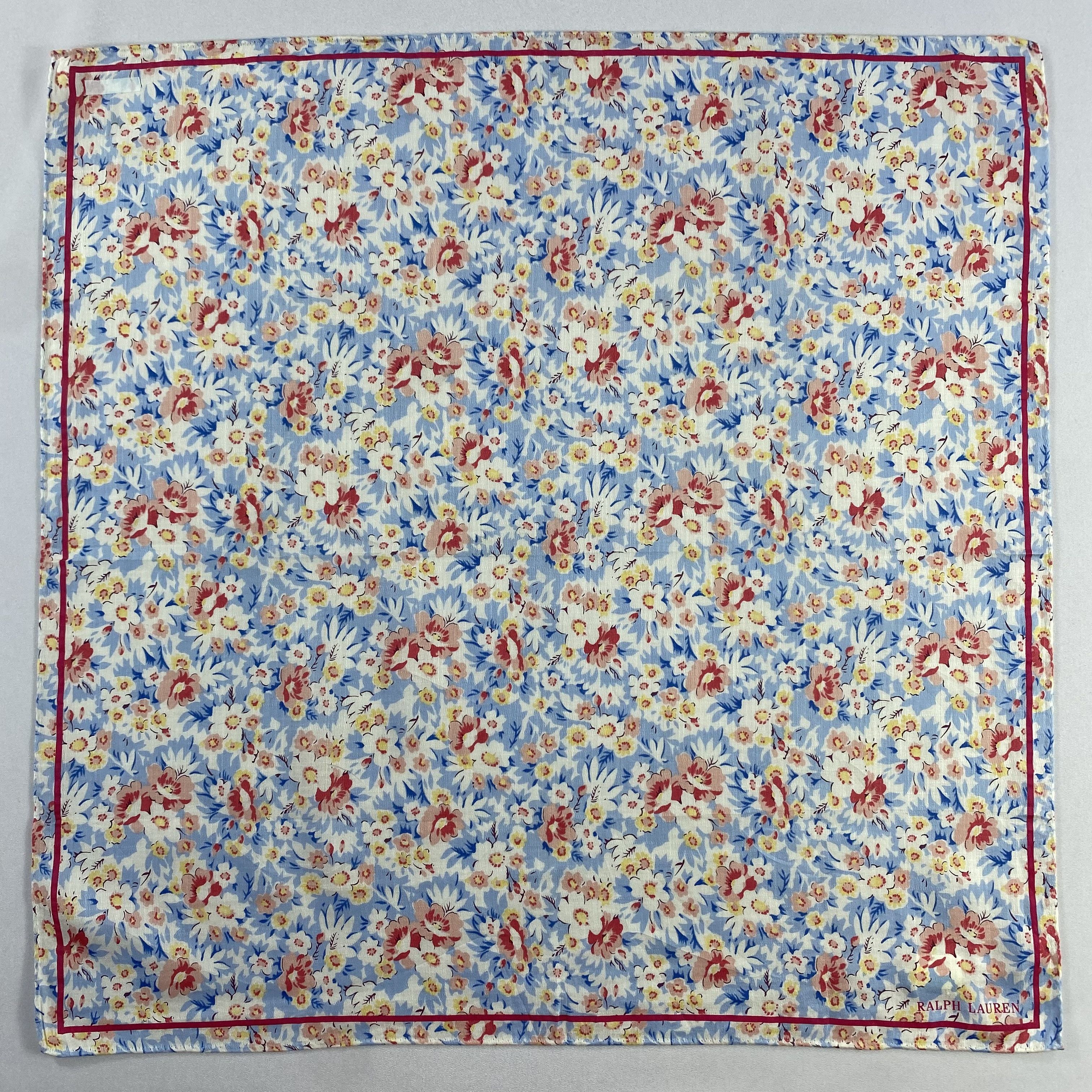 Ralph Lauren × Vintage Ralph Lauren Handkerchief / Neckerchief / Bandana-P685 Size ONE SIZE - 1 Thumbnail