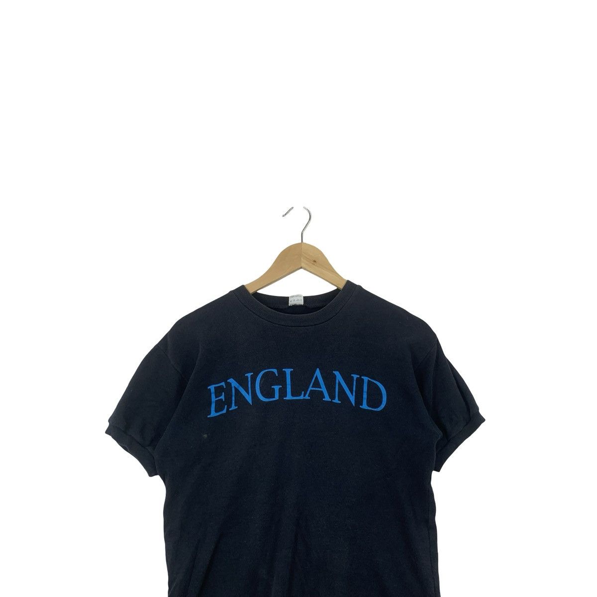 Vintage Vintage ENGLAND Spell Out Tee Shirt Top Made In England Size US M / EU 48-50 / 2 - 2 Thumbnail