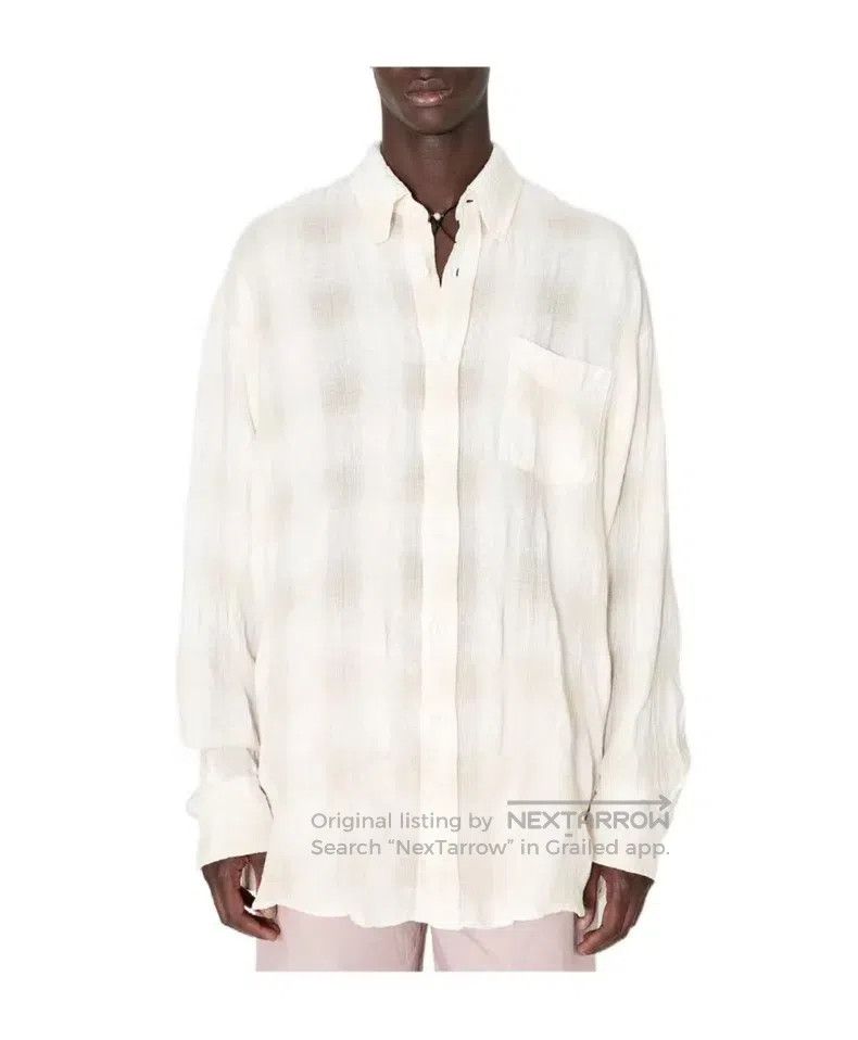 Our Legacy Our Legacy Pleated Plaid Shirt Size US M / EU 48-50 / 2 - 2 Thumbnail