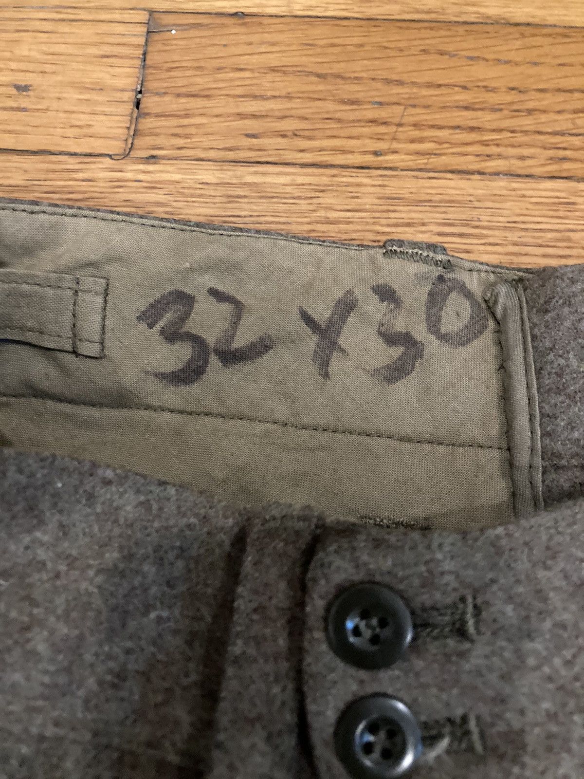 Japanese Brand × Vintage Vintage 80s Military Cargo Pants Size US 32 / EU 48 - 2 Thumbnail