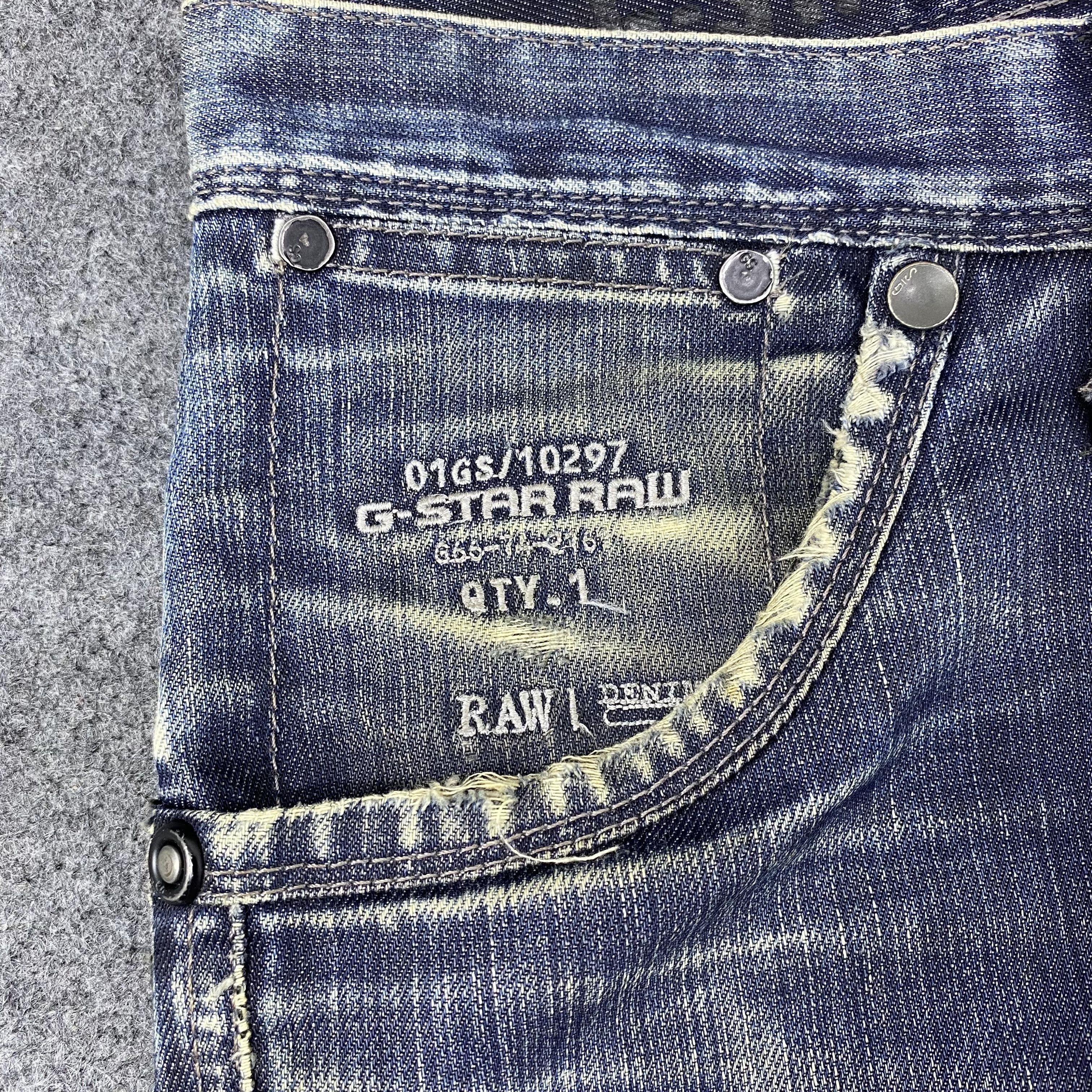 G-Star × Jean × Vintage vintage G Star Raw Denim-J1187 Size US 32 / EU 48 - 7 Thumbnail