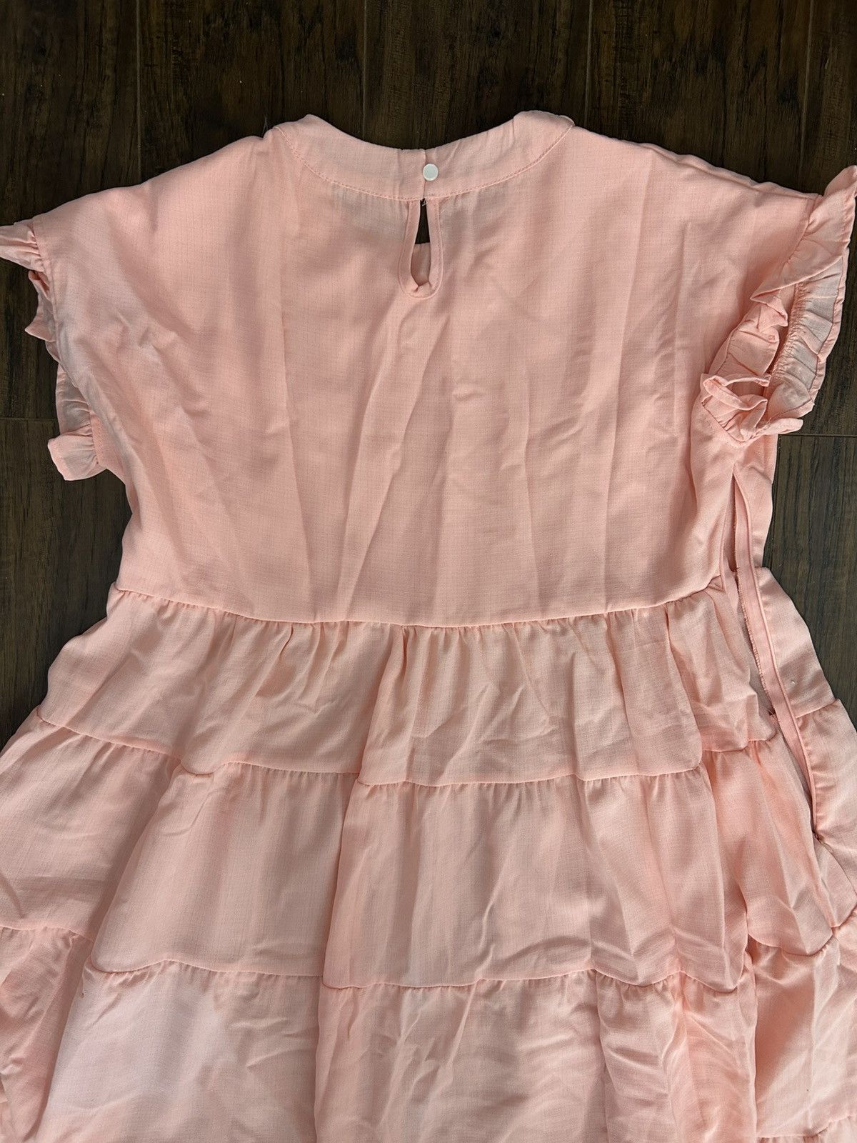 Other MIHOLL Pink Tiered Dress Size L / US 10 / IT 46 - 4 Thumbnail