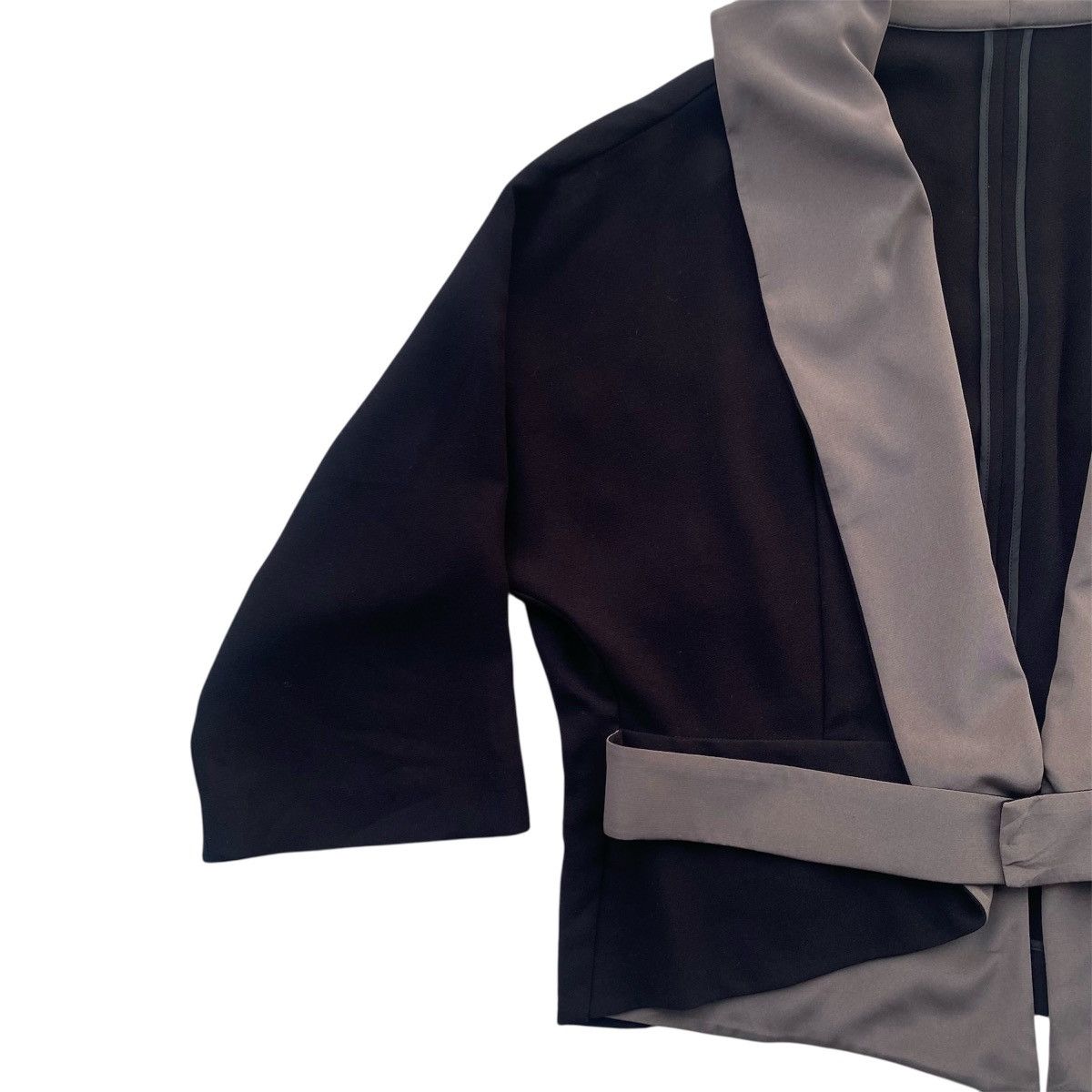 Hiroko Koshino Homme Hiroko Koshino Sculptural Belted Kimono Wrap Jacket Size S / US 4 / IT 40 - 11 Thumbnail