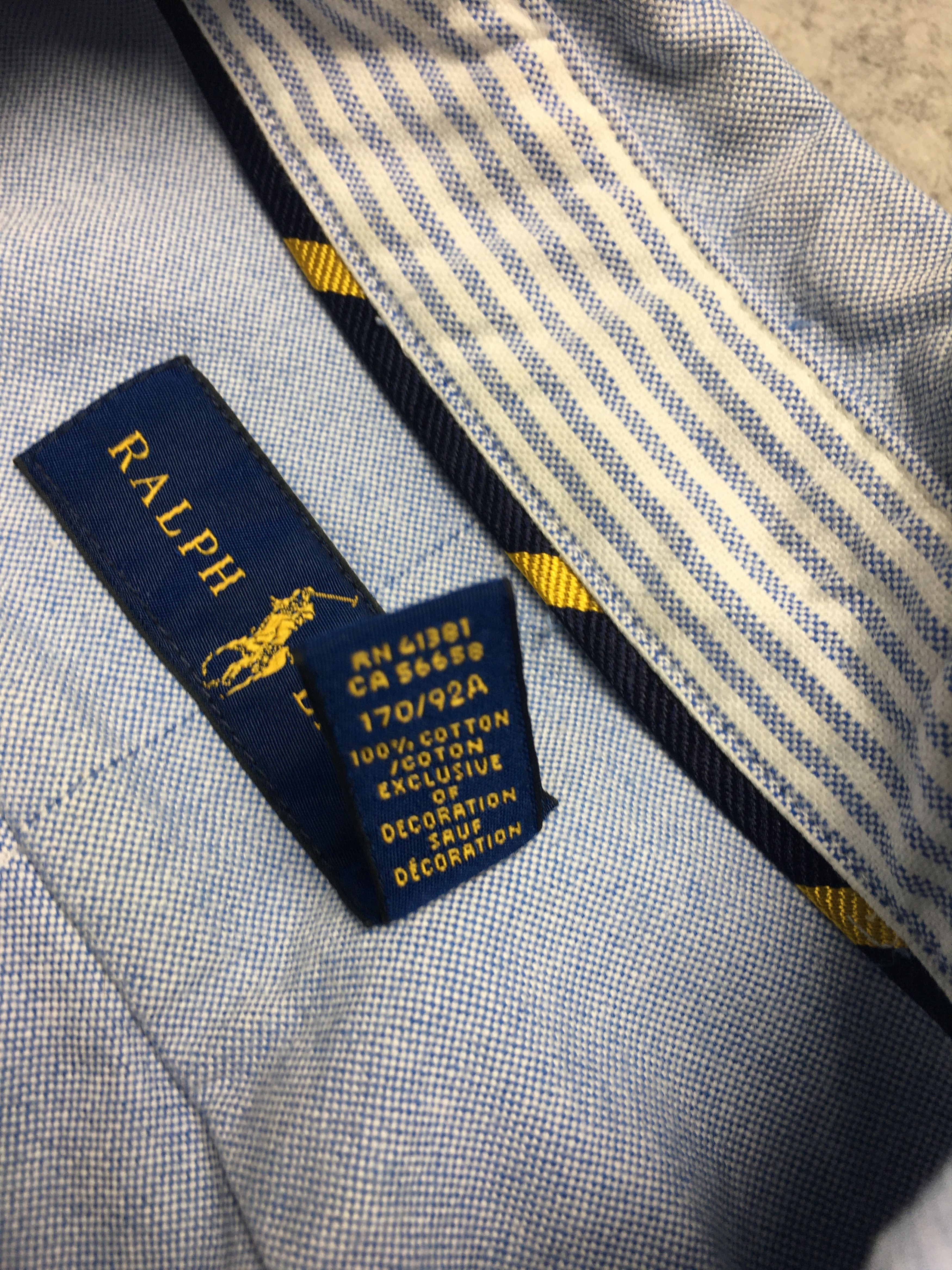 Ralph Lauren Polo Ralph Lauren Oxford Sport Embroidered All Over Bear S Size US S / EU 44-46 / 1 - 14 Thumbnail