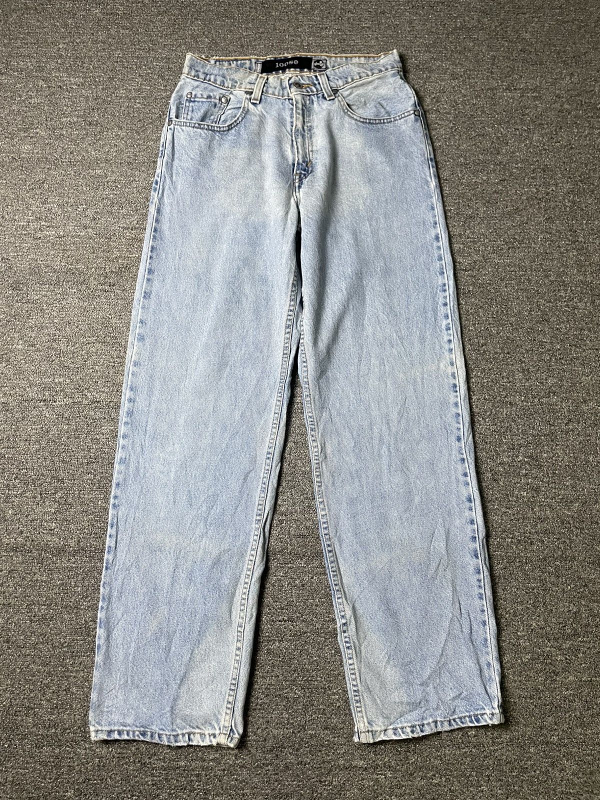 Levi's × Vintage LEVIS Silver Tab Loose Straight Cut Jeans (106) Size US 28 / EU 44 - 1 Thumbnail