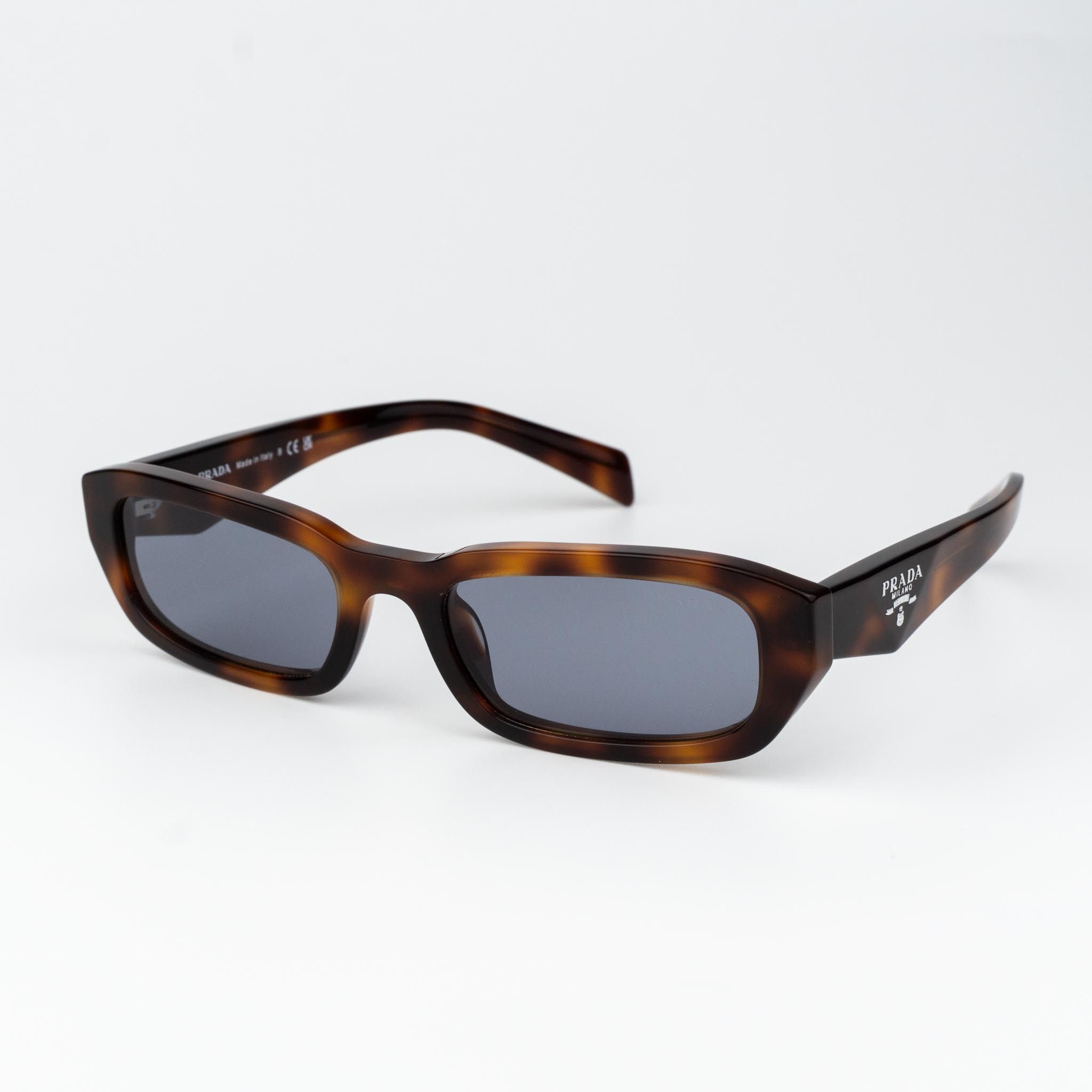 Prada Women Sunglasses Rectangle PRB06S 15W03N NEW AUTHENTIC