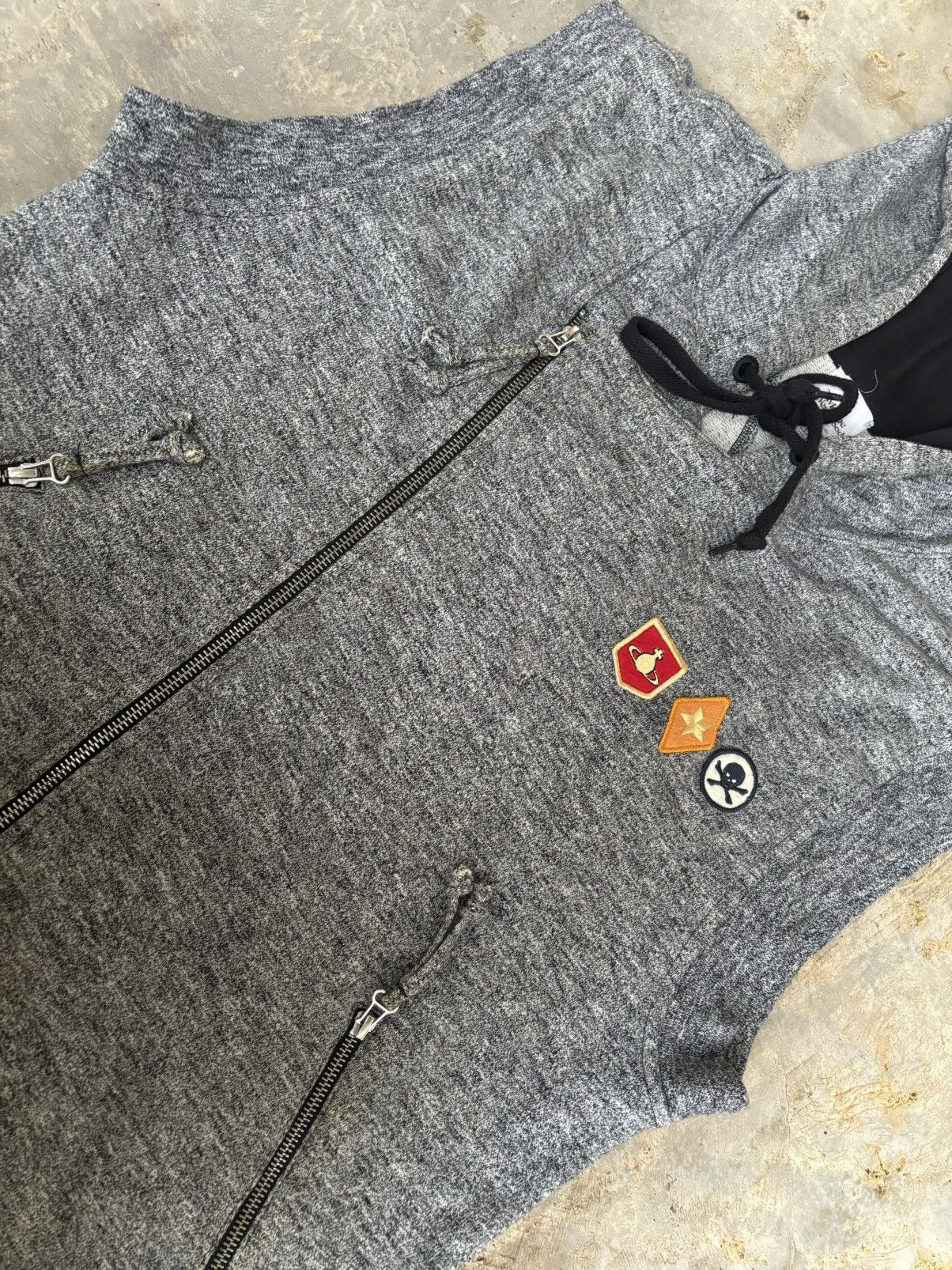Vivienne Westwood Vivienne Westwood Multi Zipper Vest Hoodie Size US M / EU 48-50 / 2 - 3 Thumbnail