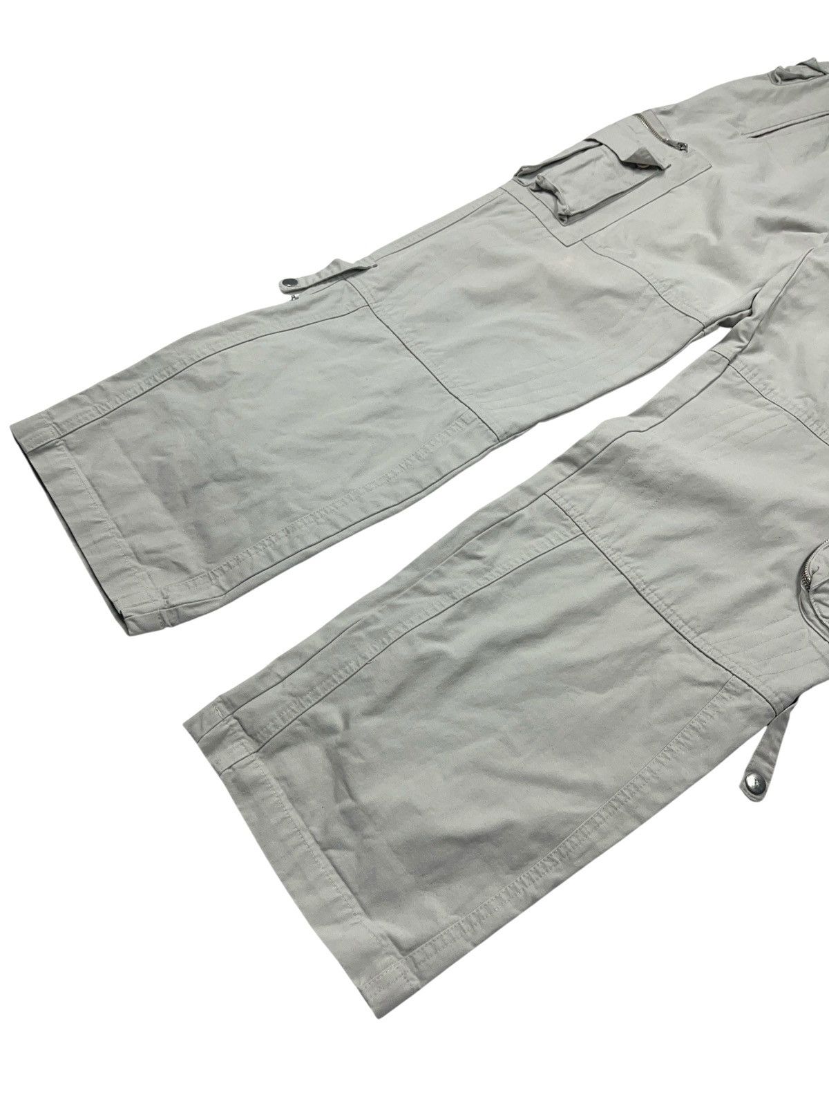 Japanese Brand Vintage Japanese Multi Pocket Cargo Avant Garde Pants Size US 34 / EU 50 - 6 Thumbnail