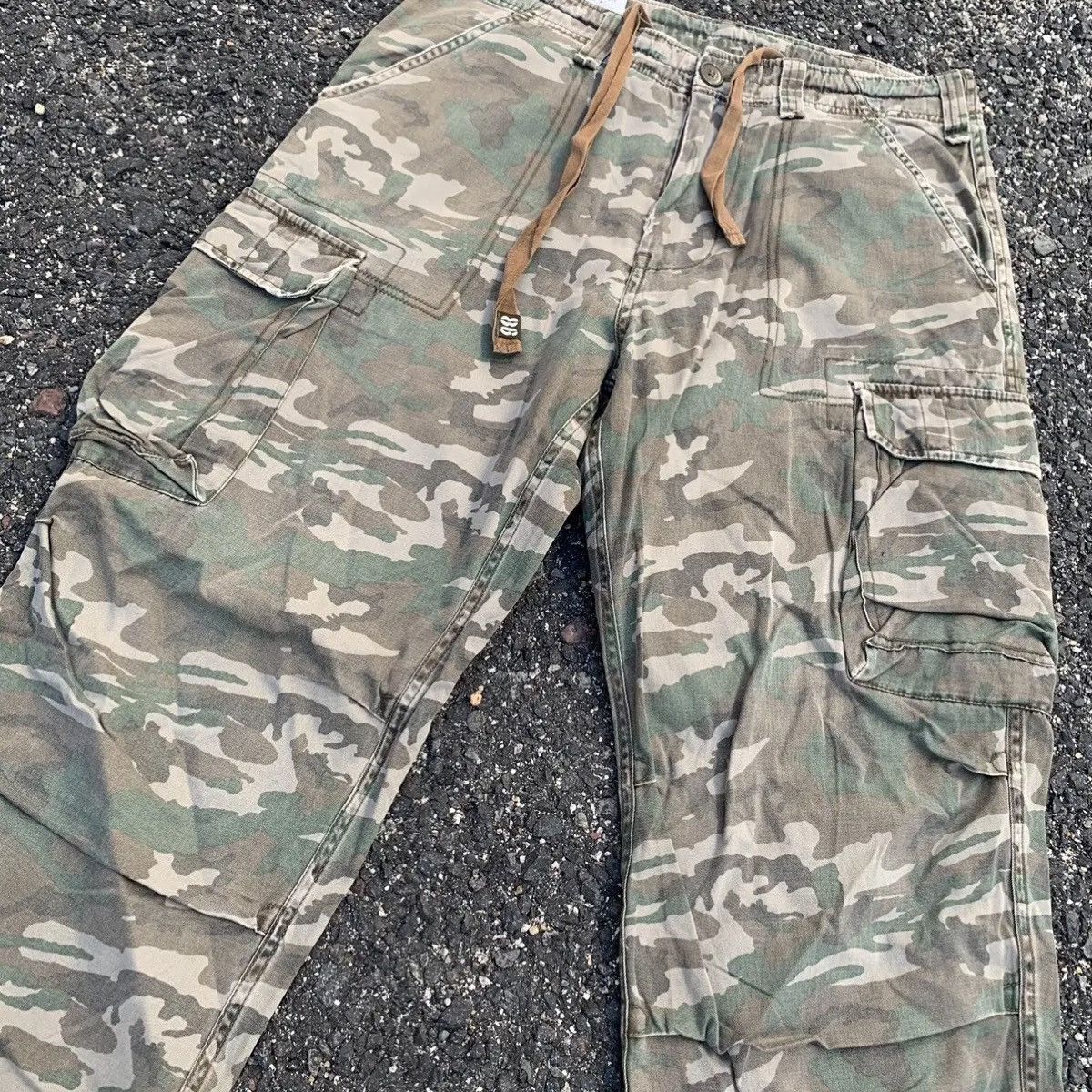 Huntington Japanese Camouflage 32x30 Utility Tactical Cargo Pants Size US 32 / EU 48 - 4 Thumbnail