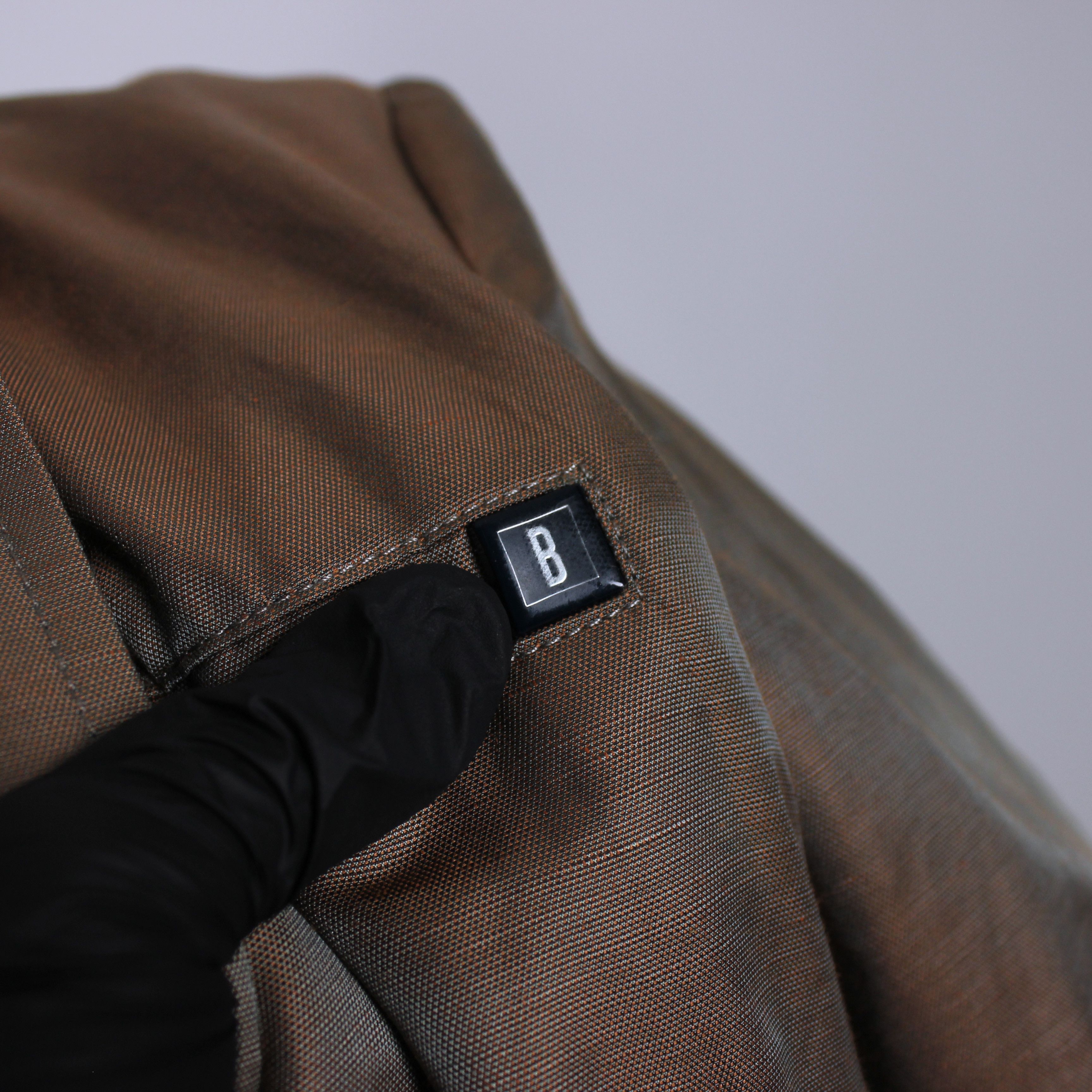 Dirk Bikkembergs Dirk Bikkembergs vintage Nylon Linen blazer tailoring 52R Size 52R - 6 Thumbnail