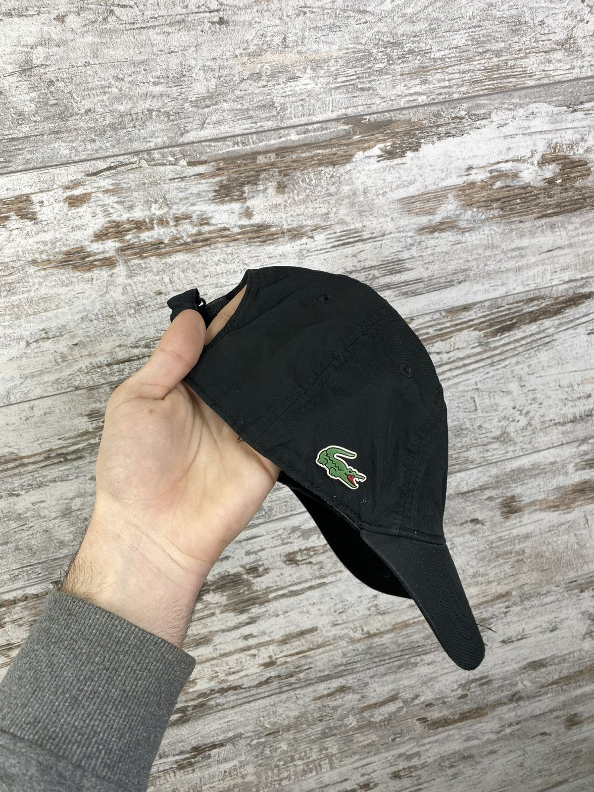 Lacoste × Vintage Mens Vintage Lacoste distressed cap hats Size ONE SIZE - 2 Thumbnail