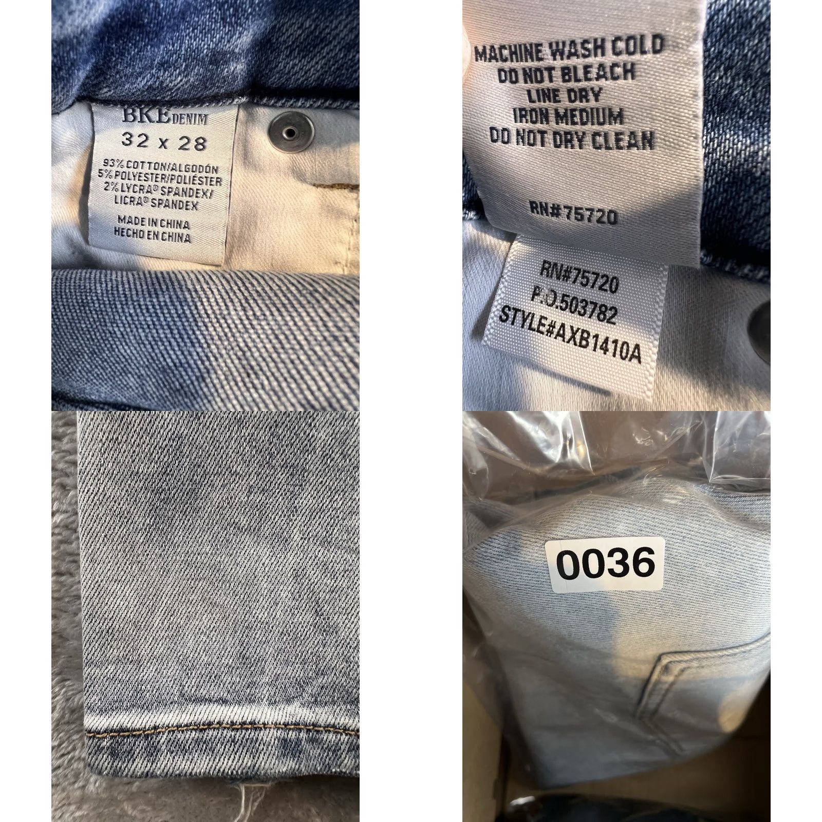 BKE BKE Ellie Mom Jeans Womens 32x28 Blue Distressed Light Wash Denim Boho Shirt? Size 24" / US 00 / IT 34 - 8 Thumbnail
