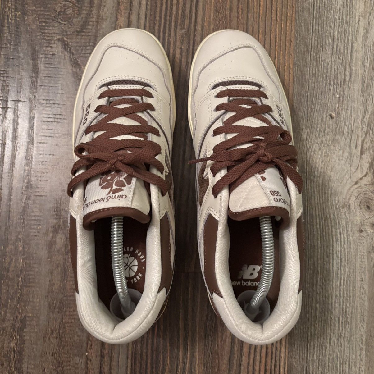 Aime Leon Dore × New Balance New Balance x Aime Leon Dore 550 White Brown Size US 10.5 / EU 43-44 - 11 Thumbnail