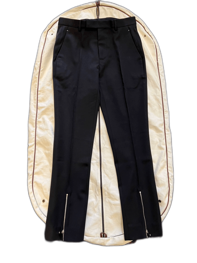 Berluti Berluti Black Zippered Trousers Size 46 Size 42" / US 20 - 1 Thumbnail