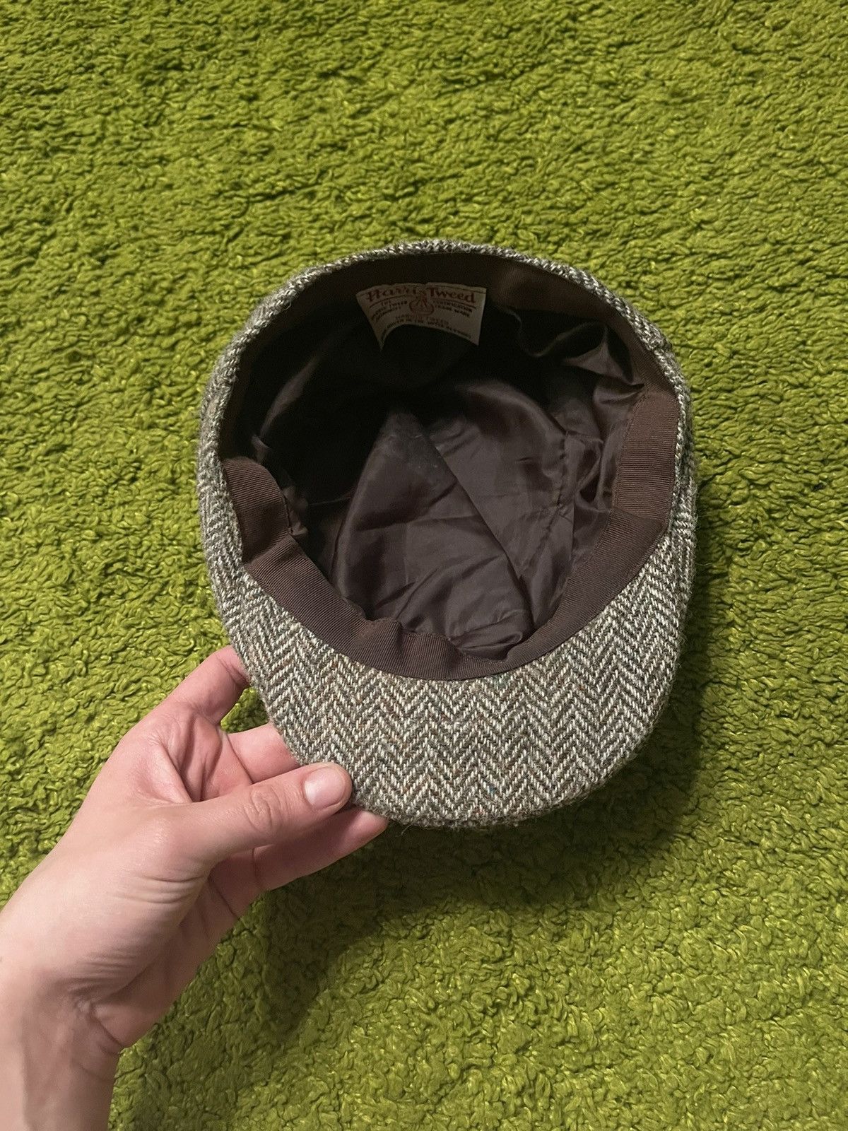 Harris Tweed 🇬🇧 Harris Tweed 1990s vintage wool cap made In UK Size 34 - 7 Thumbnail