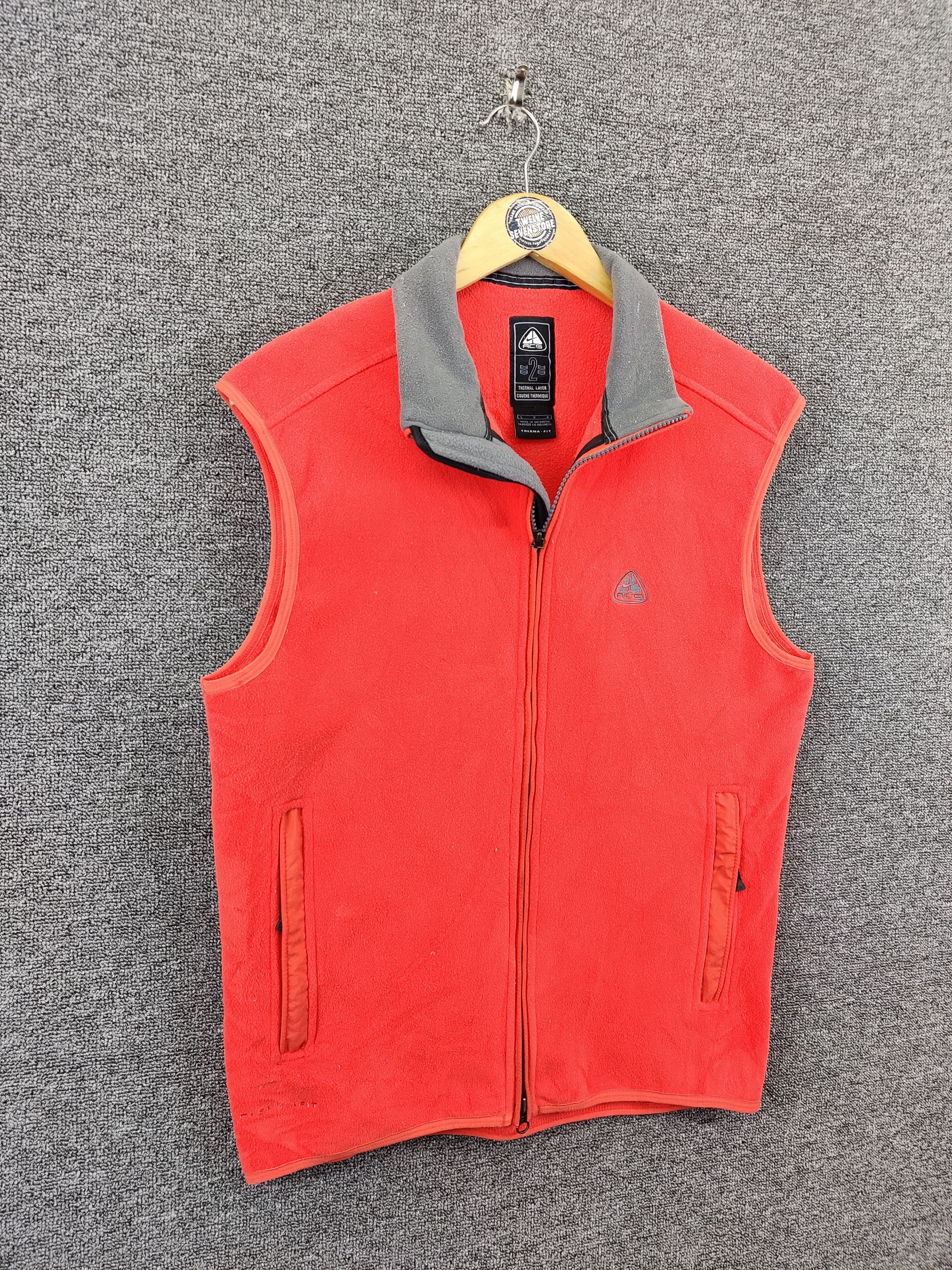 Nike Vintage Nike ACG Fleece Zip Up Vest Size US L / EU 52-54 / 3 - 5 Thumbnail