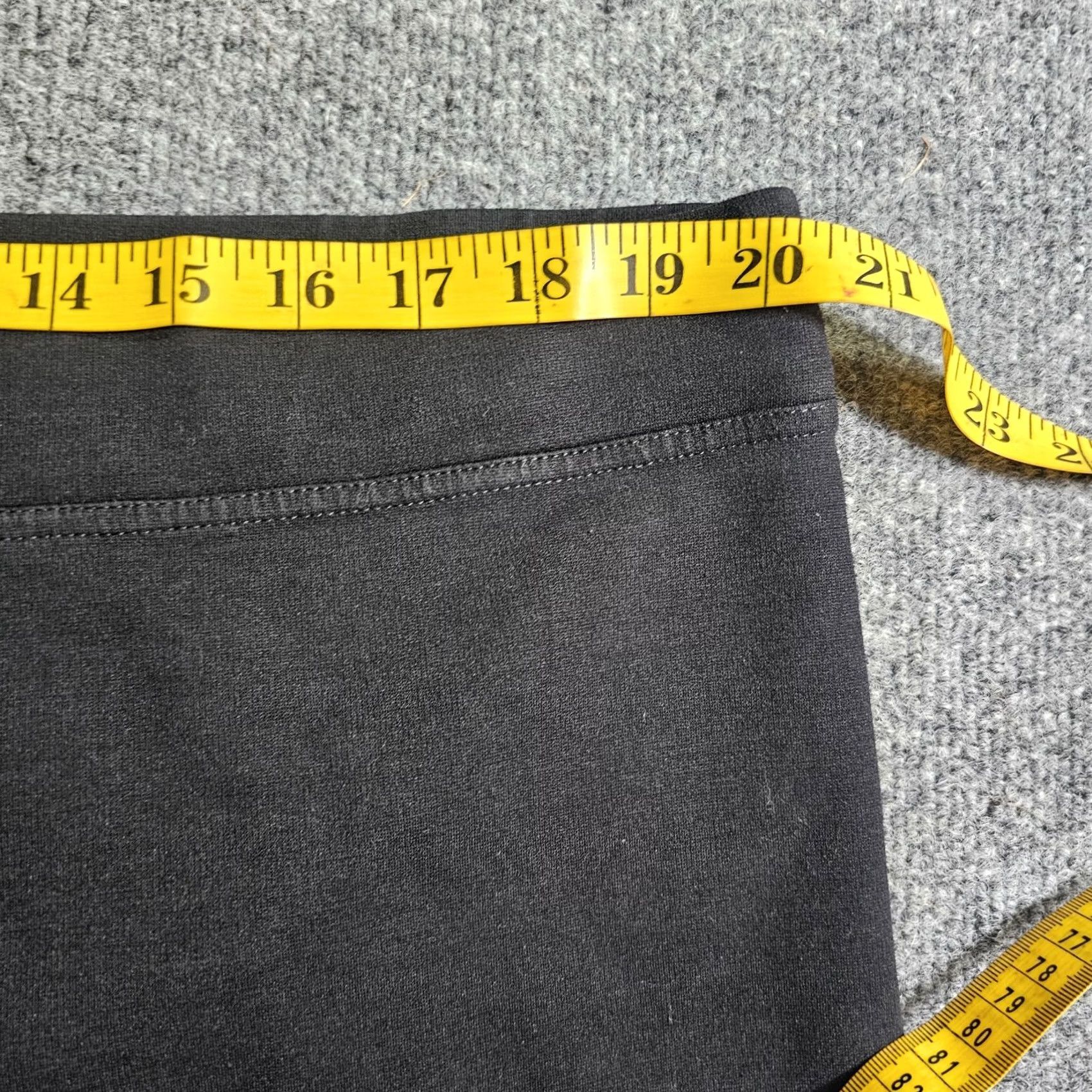 Eileen Fisher Eileen Fisher Pants Womens XL Black Straight Leg Elastic Waist No Iron Career Dress Pants Size 40" / US 18 - 4 Thumbnail