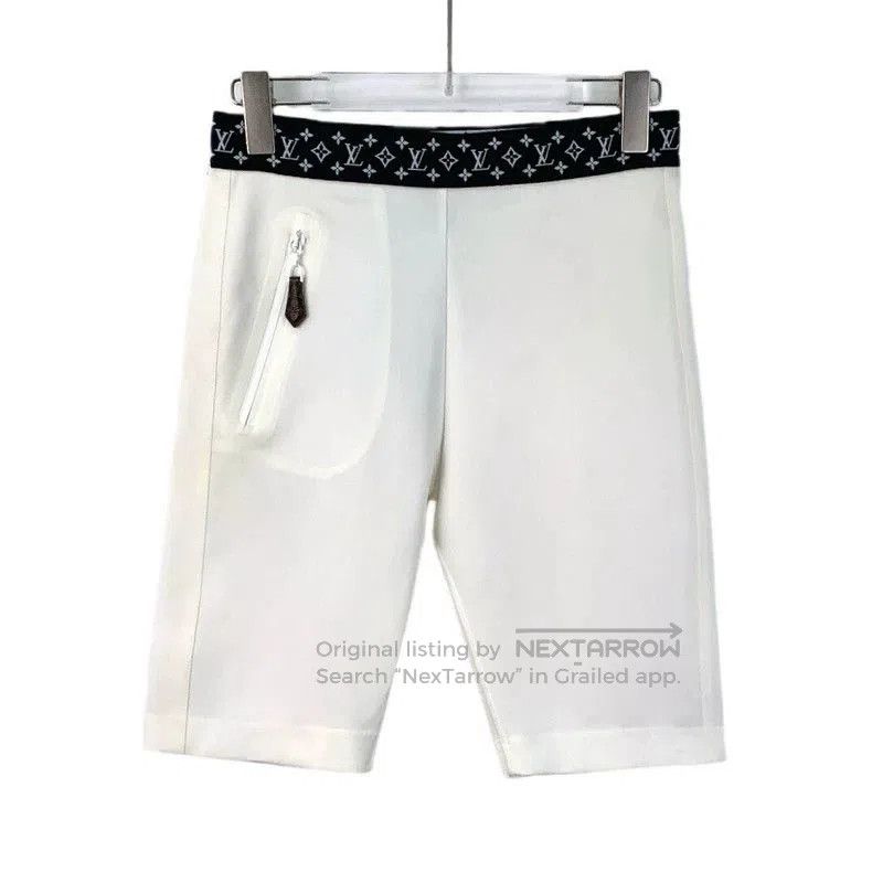Louis Vuitton Louis Vuitton Monogram White Casual Shorts. Size US 38 / EU 54 - 1 Thumbnail