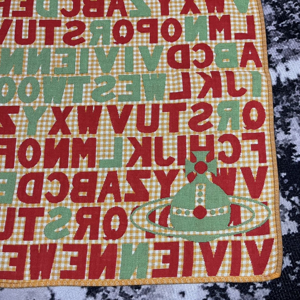 Vivienne Westwood Vivienne Westwood Monogrem Bandana/Handkerchif Size ONE SIZE - 8 Thumbnail