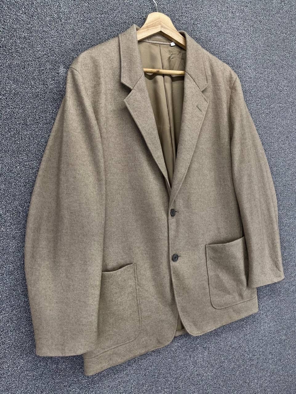 Lemaire × Uniqlo Lemaire X Uniqlo Rare Luxury Wool Blazer Jacket Size US L / EU 52-54 / 3 - 2 Thumbnail