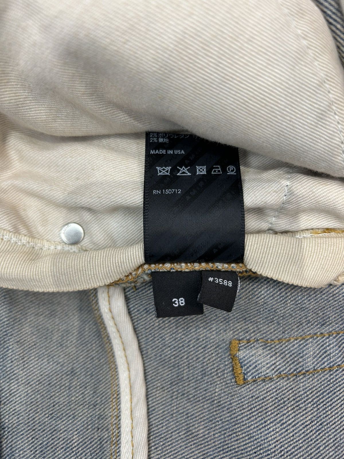 Amiri AMIRI X WES LANG REAPER LOGO JEANS - CLAY INDIGO Size US 38 / EU 54 - 6 Thumbnail