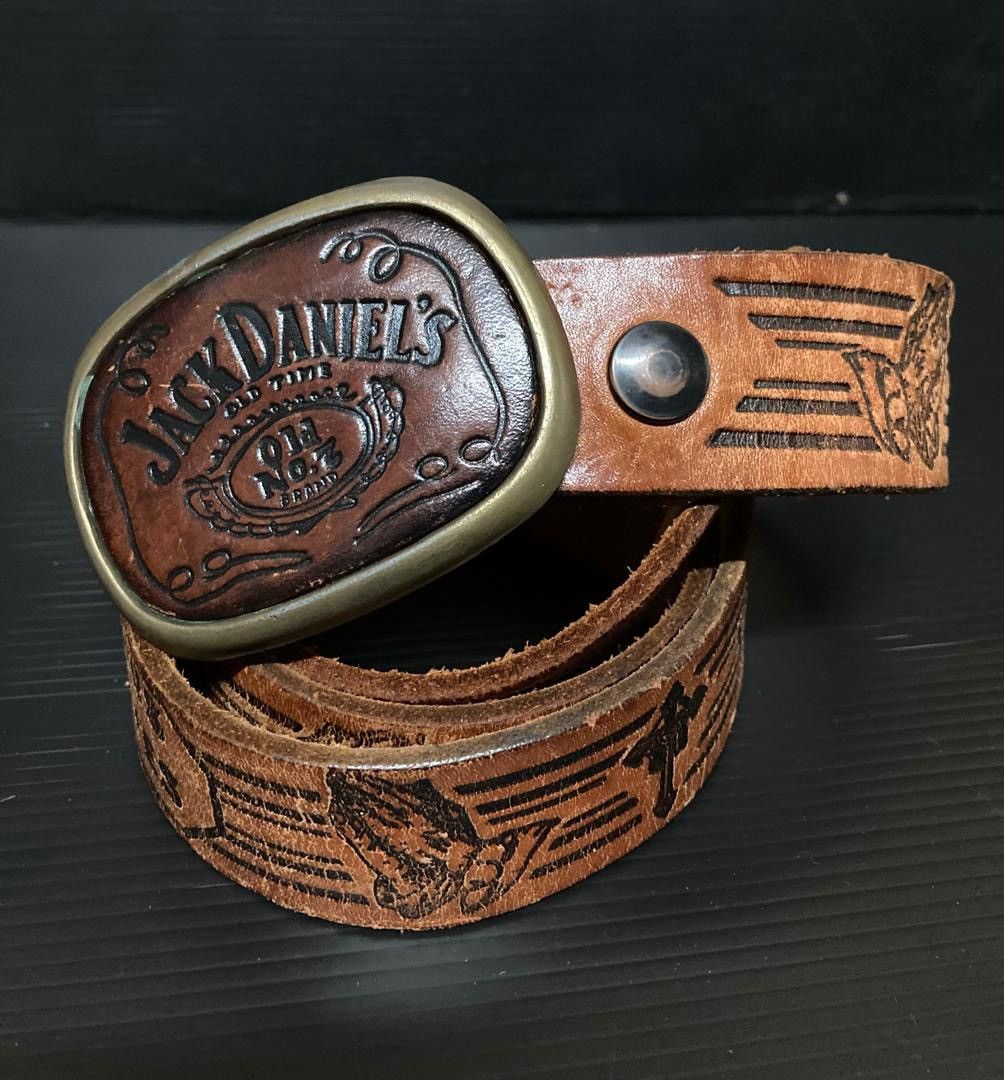 Vintage 🔥HOT DROPS🔥VINTAGE JACK DANIEL’S JESUS SAVE’S TONY LAMA Size 42 - 1 Thumbnail