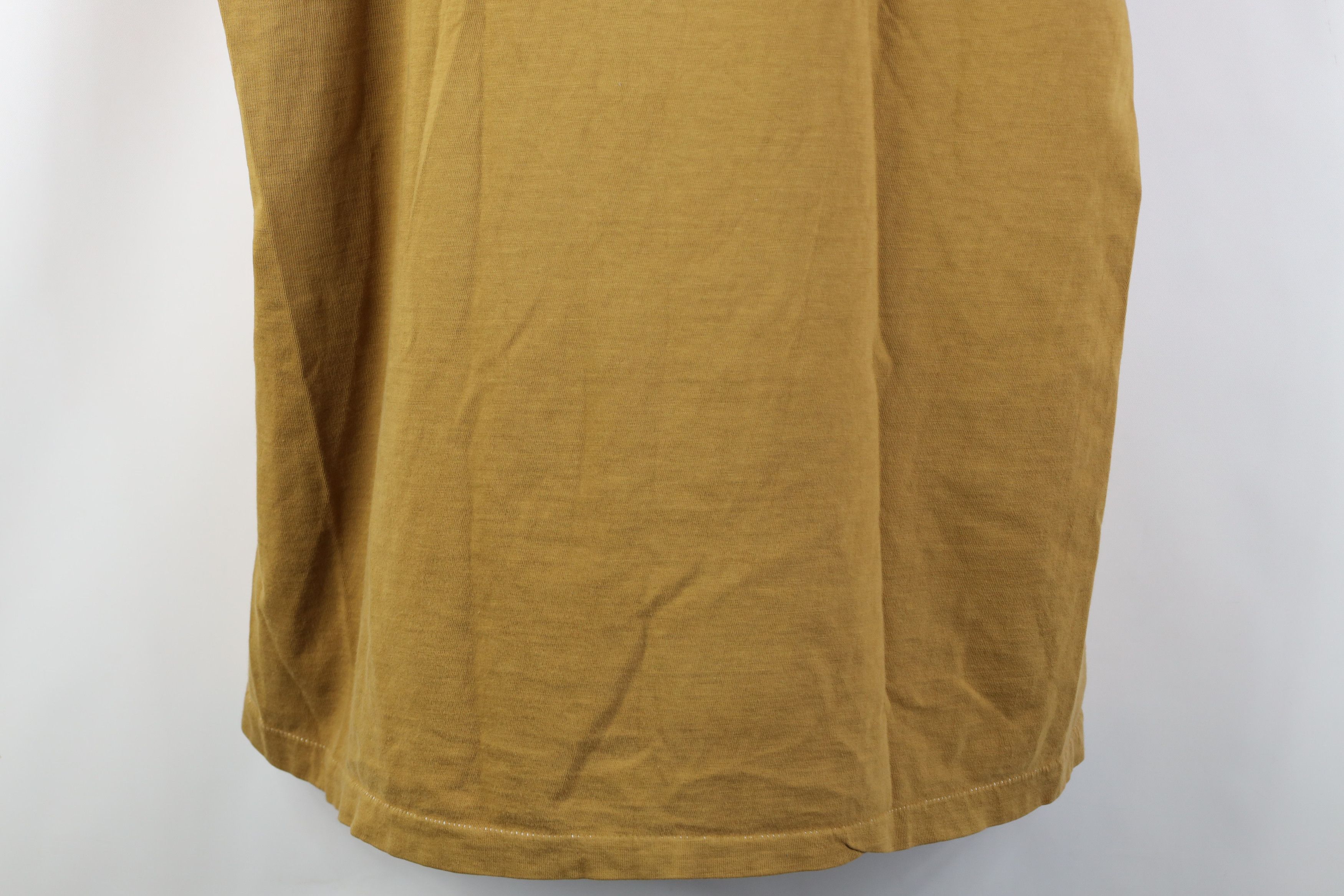 Vintage Vintage 70s Streetwear Beagle Dog Sketch T-Shirt Mustard Size US M / EU 48-50 / 2 - 13 Thumbnail