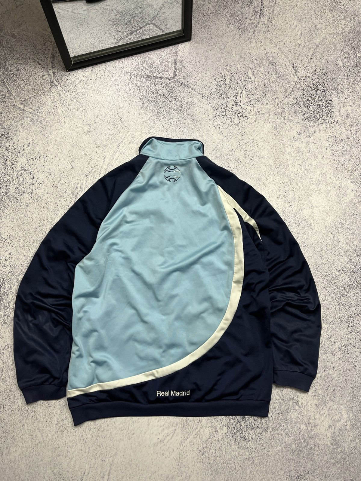 Adidas × Vintage Vintage Adidas 00’s Real Madrid Track Jacket Blockcore Y2k Size US M / EU 48-50 / 2 - 14 Thumbnail