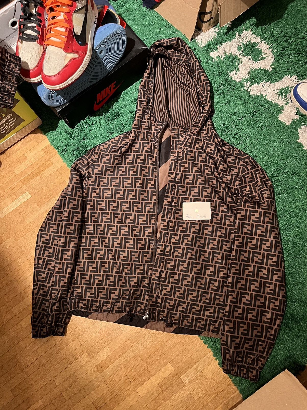 Fendi Fendi Windbreaker Size US M / EU 48-50 / 2 - 1 Thumbnail