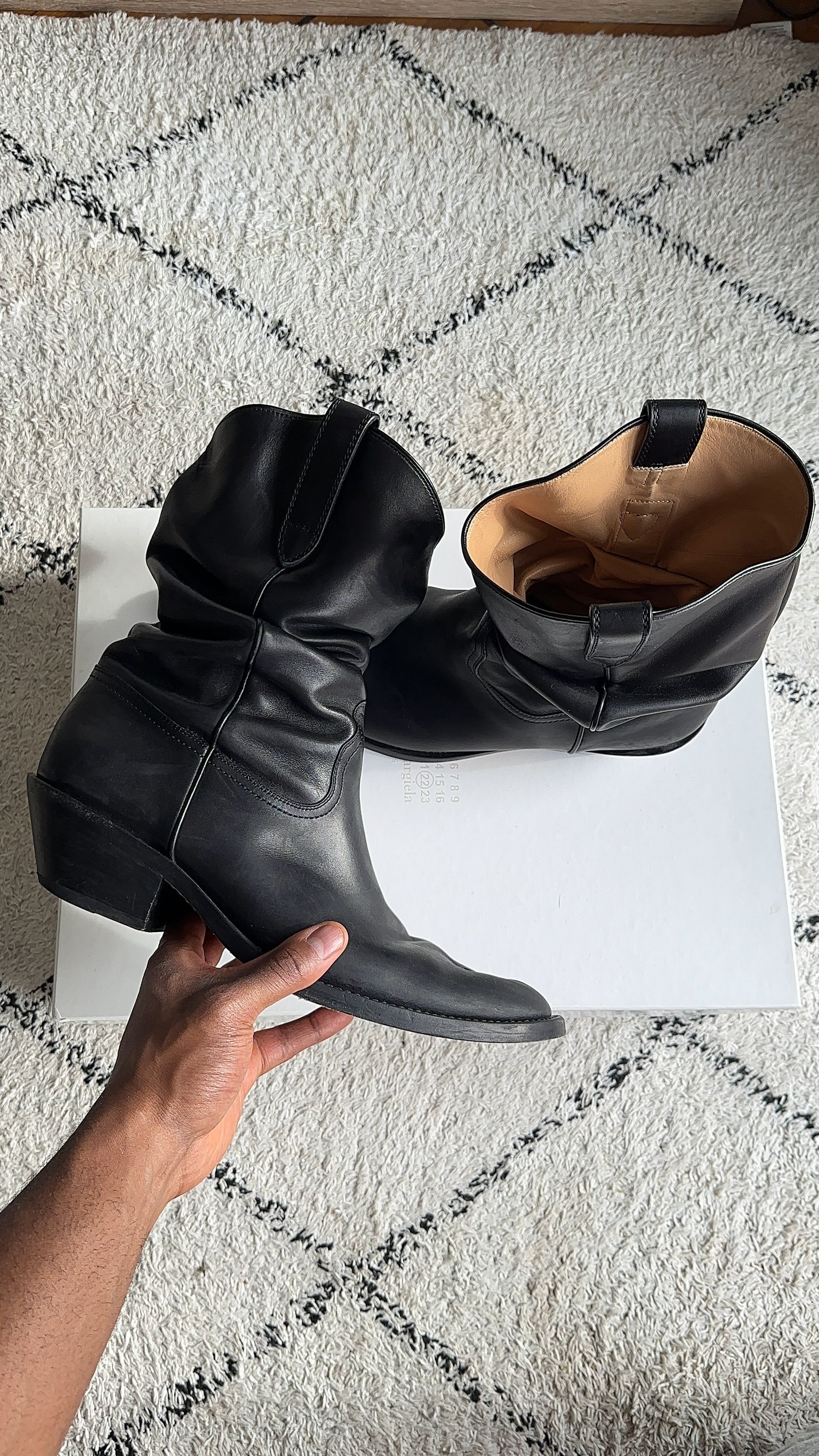 Maison Margiela Maison Margiela Tabi Western Boots Grailed