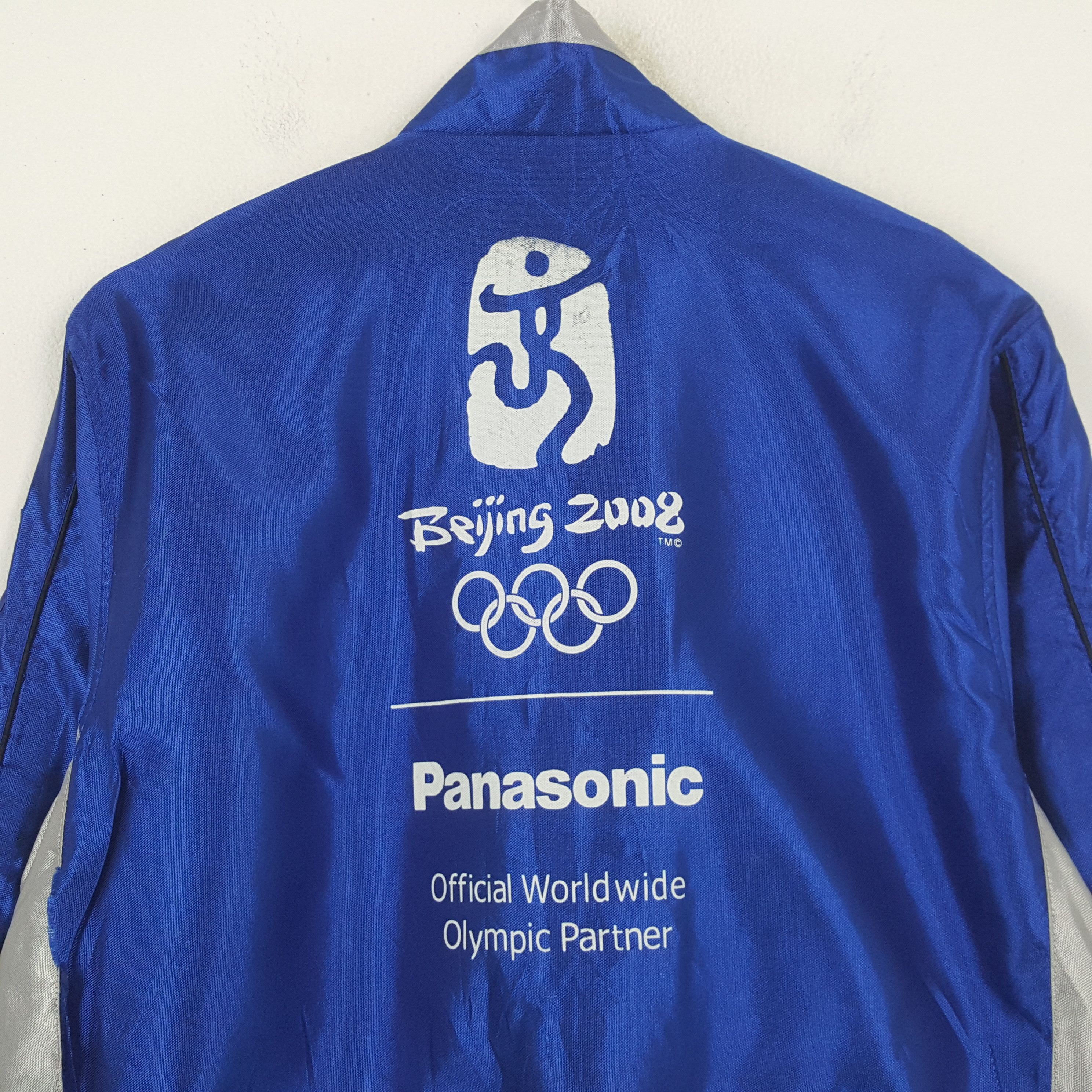 Vintage Beijing 2008 Olympic Panasonic Sportswear Jacket RR18 Size US XL / EU 56 / 4 - 2 Thumbnail