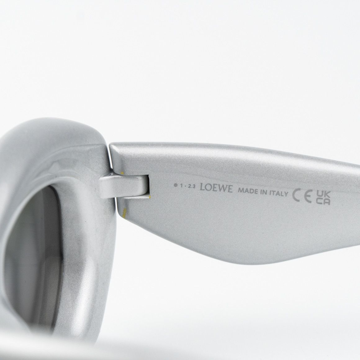 Loewe Loewe Women Sunglasses LW40117I 20C Silver Grey Mirror NEW Size ONE SIZE - 4 Thumbnail
