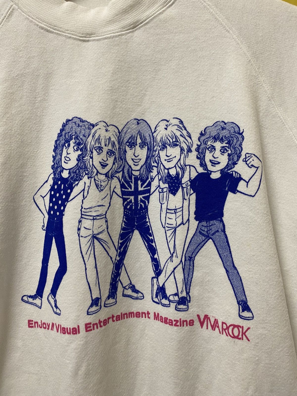 Band Tees 90s Viva Rock Magazine Japan Sweatshirt Crewneck Size US M / EU 48-50 / 2 - 4 Thumbnail