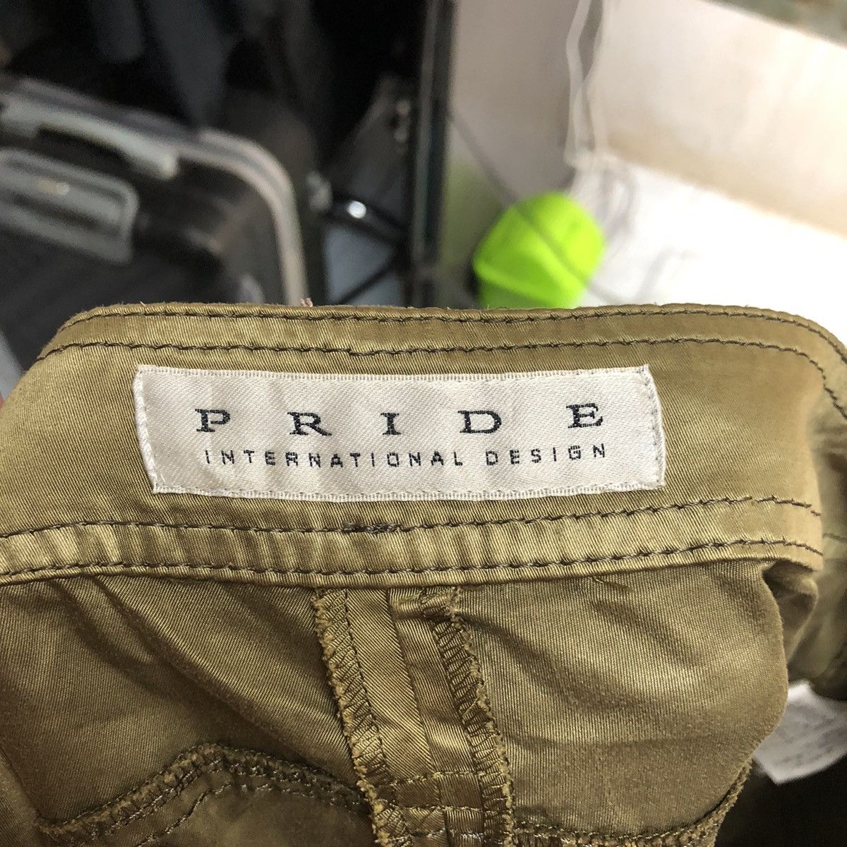 Japanese Brand Pride Brown Cargo utility Multipocket Pants #A2532 Size 27" / US 4 / IT 40 - 20 Thumbnail