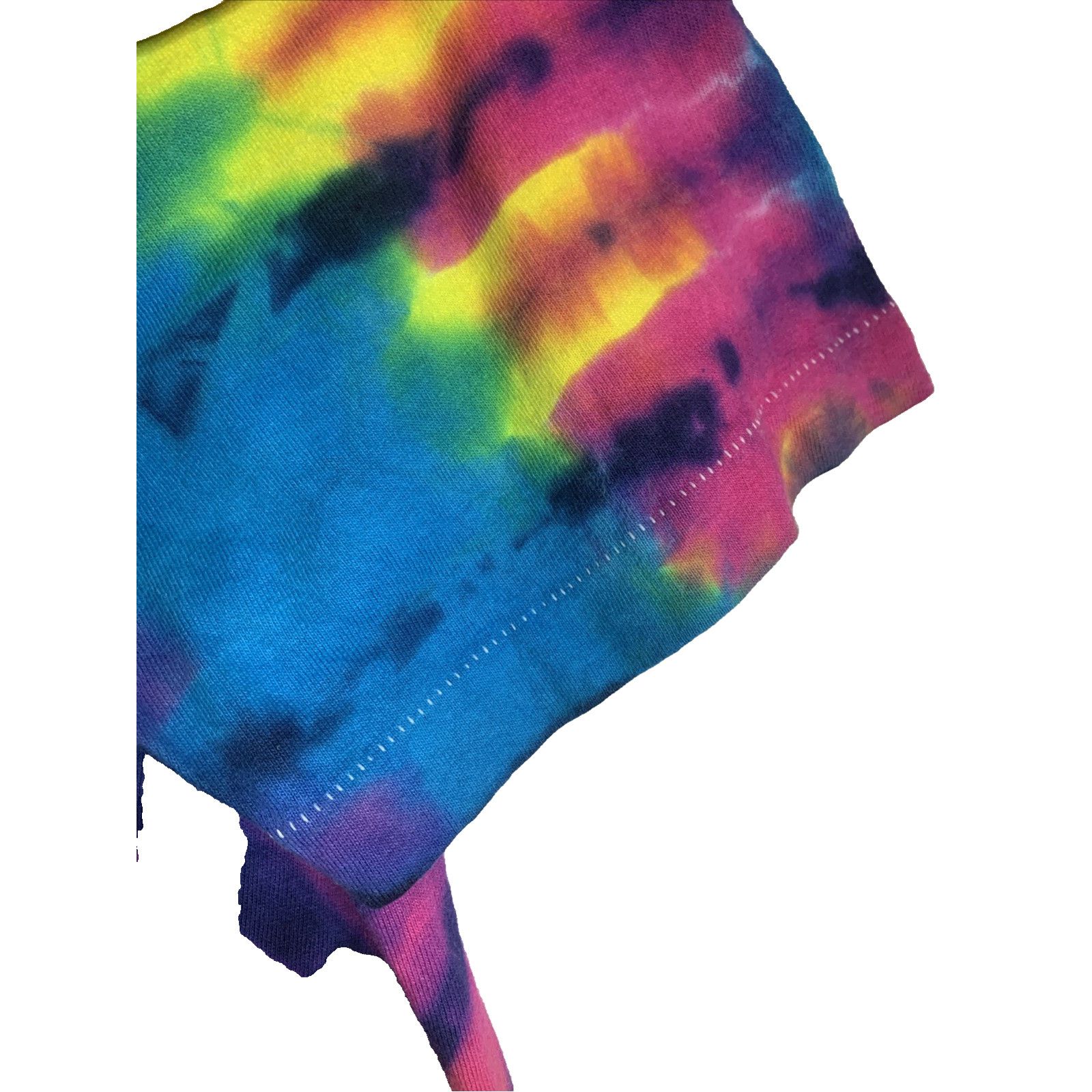 Fruit Of The Loom Vintage Joe's Crab Shack Tie Dye T-Shirt Single Stitch Size US L / EU 52-54 / 3 - 17 Thumbnail