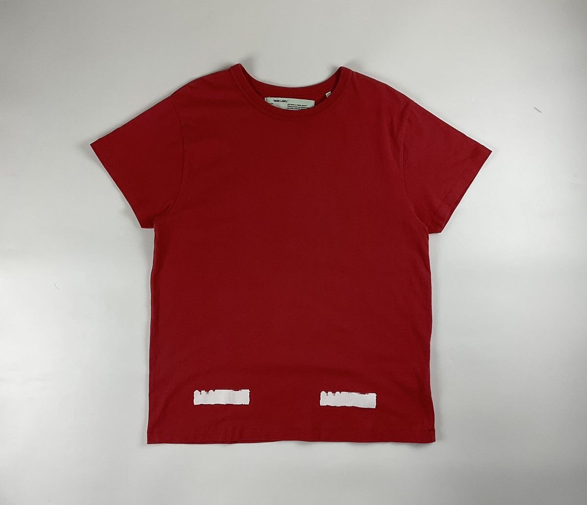 Off-White Off White Brushed Diagonal Oversized Shirt Size US S / EU 44-46 / 1 - 2 Thumbnail