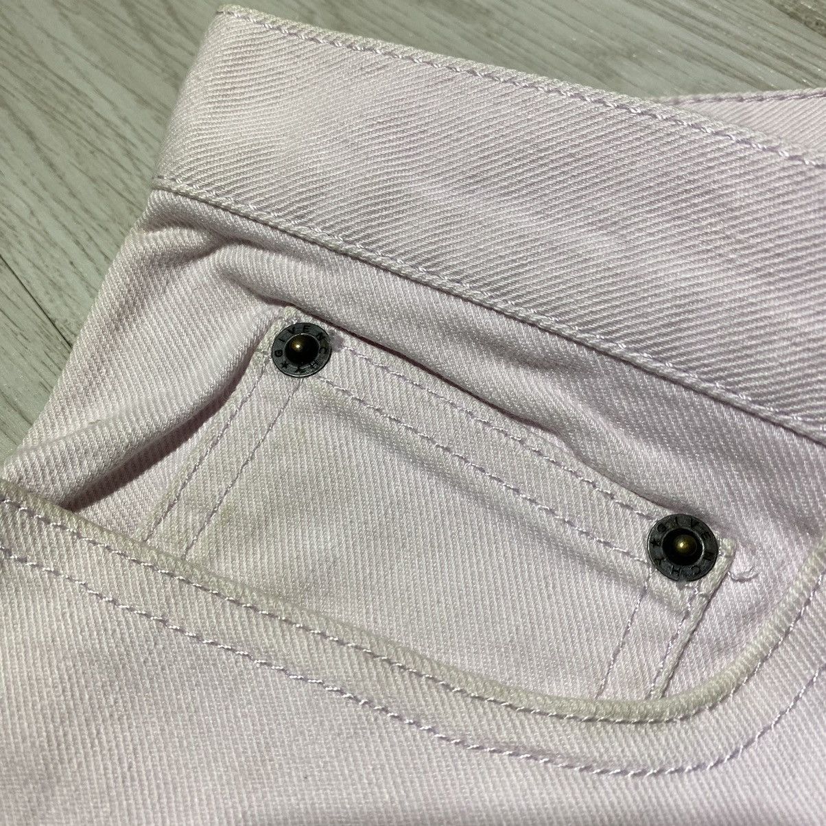 Designer × Givenchy Givenchy Light Pink Slim Jeans Size US 33 - 12 Thumbnail