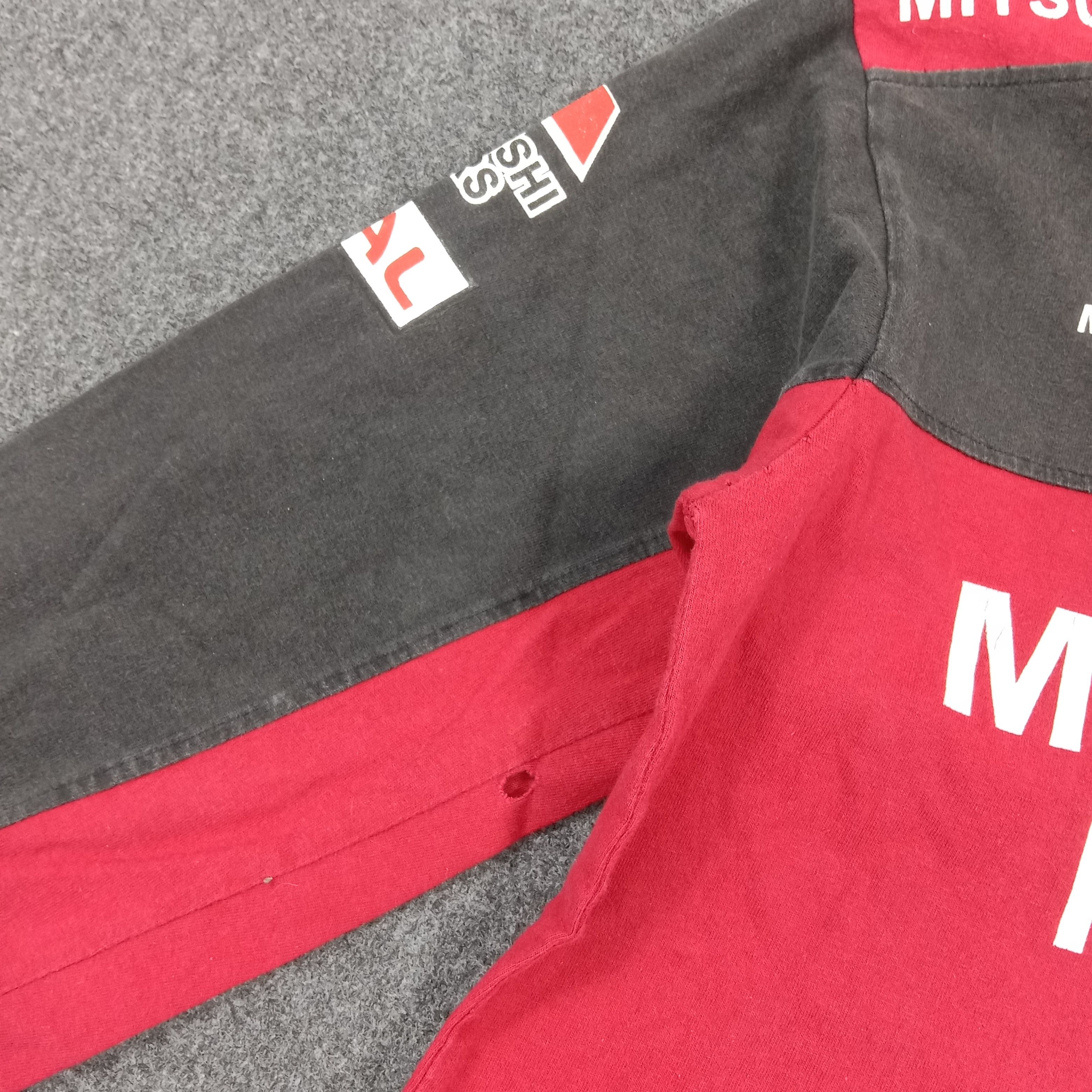 Japanese Brand 90s JDM Mitsubishi Ralliart Racing Motorsport Tshirt C285N77 Size US L / EU 52-54 / 3 - 4 Thumbnail