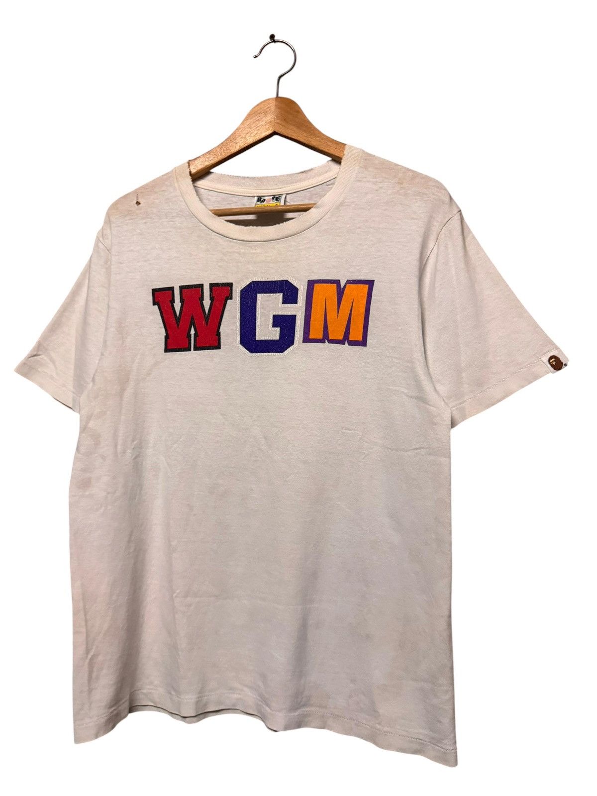 Bape A Bathing Ape Bape Nigo Era WGM Mad Shark Tee Size US S / EU 44-46 / 1 - 4 Thumbnail