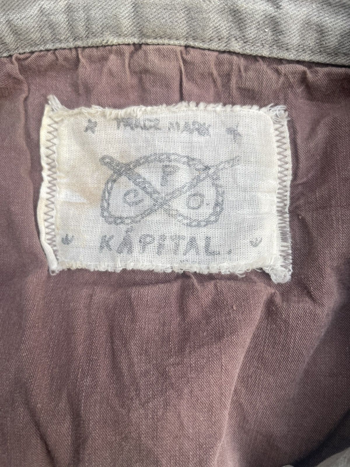 Japanese Brand × Kapital Kapital Kiro Hirata Denim Jacket Size XS / US 0-2 / IT 36-38 - 15 Thumbnail