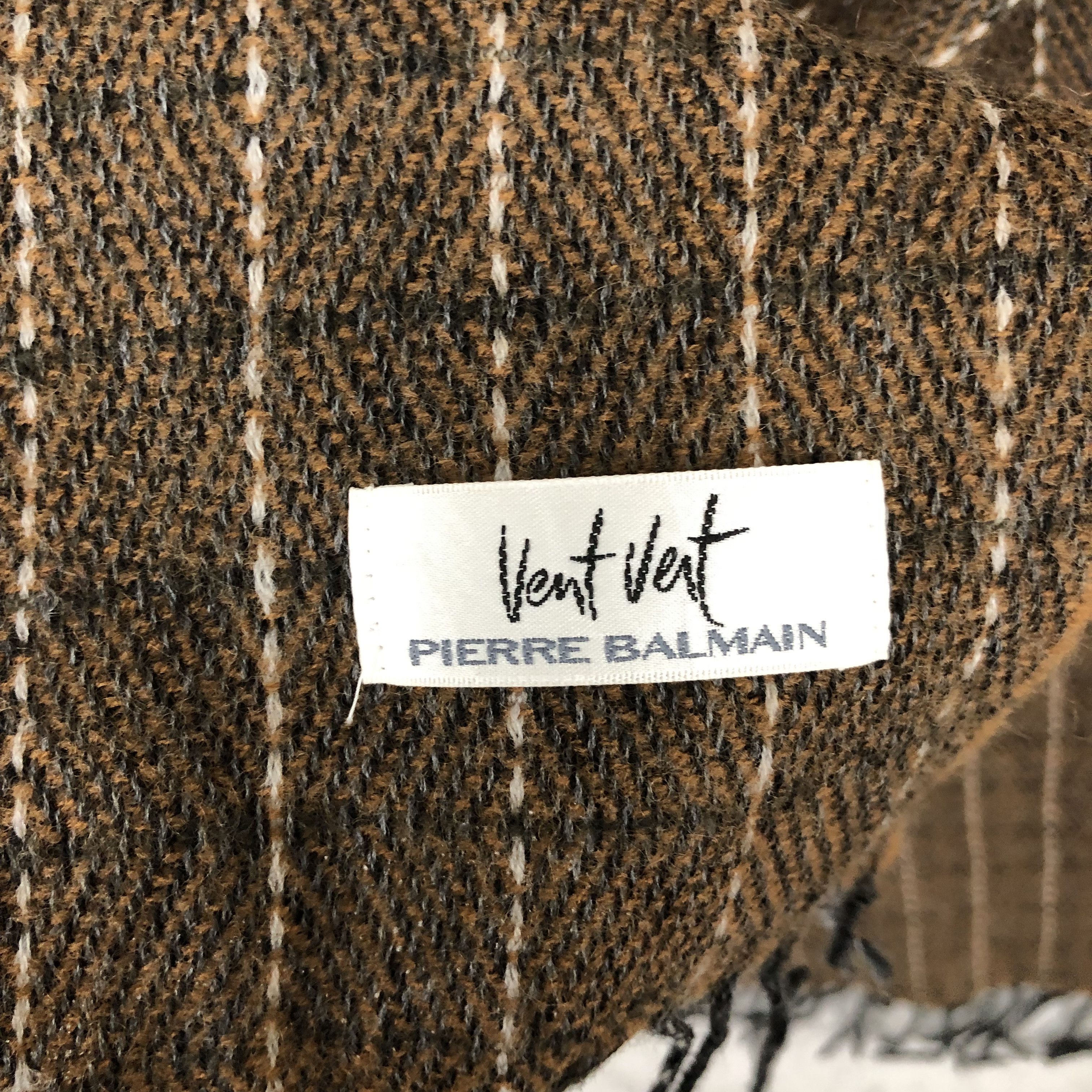 Pierre Balmain Pierre Balmain Wool Scarf Muffler Neck Scarf Size ONE SIZE - 5 Thumbnail