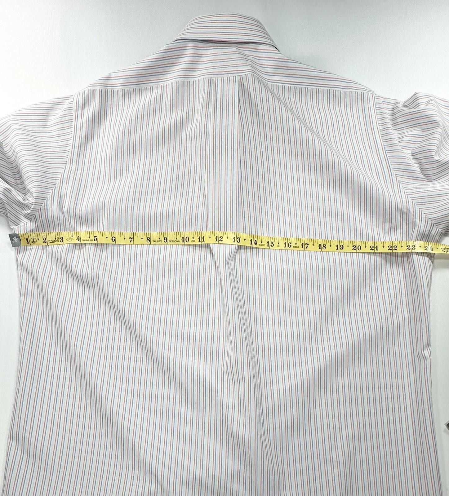 Brooks Brothers Brooks Brothers Striped Non Iron 100% Cotton Button Up Men M Size 38R - 5 Thumbnail