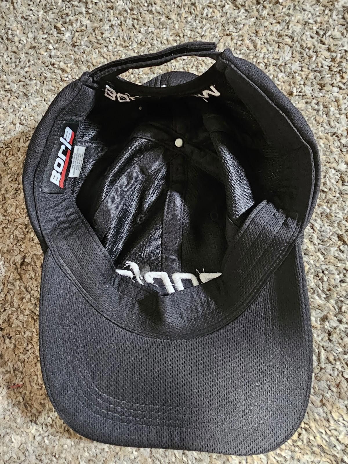 Borsalino Borla Exhaust Strapback Black Hat Size ONE SIZE - 6 Thumbnail