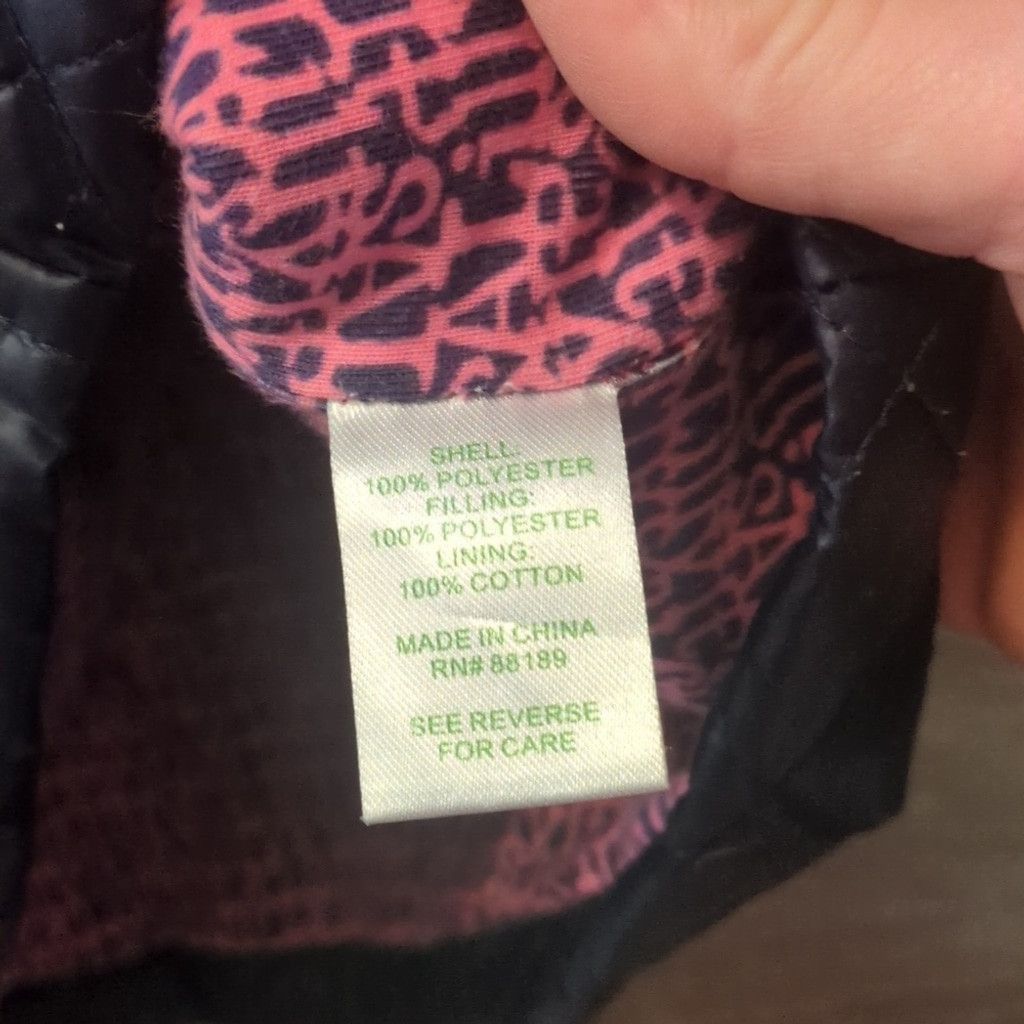 Lilly Pulitzer Lilly Pulitzer blue and pink quilted vest size XL Size XL / US 12-14 / IT 48-50 - 4 Thumbnail