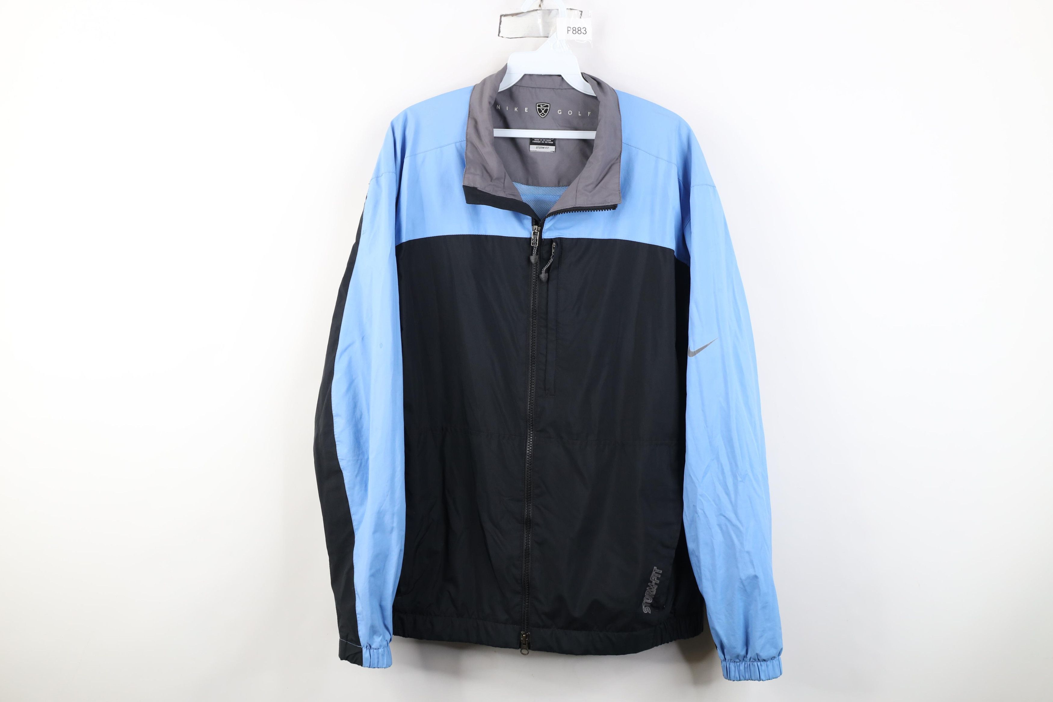 Nike Vintage Y2K Nike Golf Waterproof Rain Full Zip Jacket Size US M / EU 48-50 / 2 - 1 Thumbnail