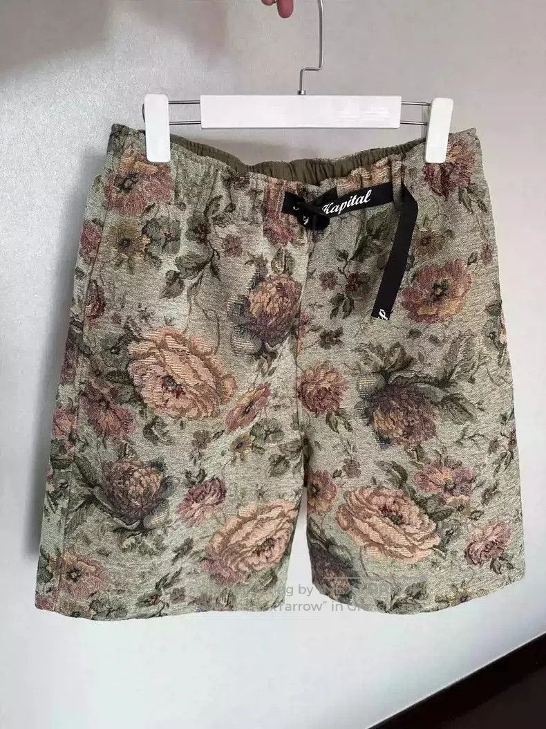 Kapital Kapital jacquard floral shorts. Size US 36 / EU 52 - 1 Thumbnail