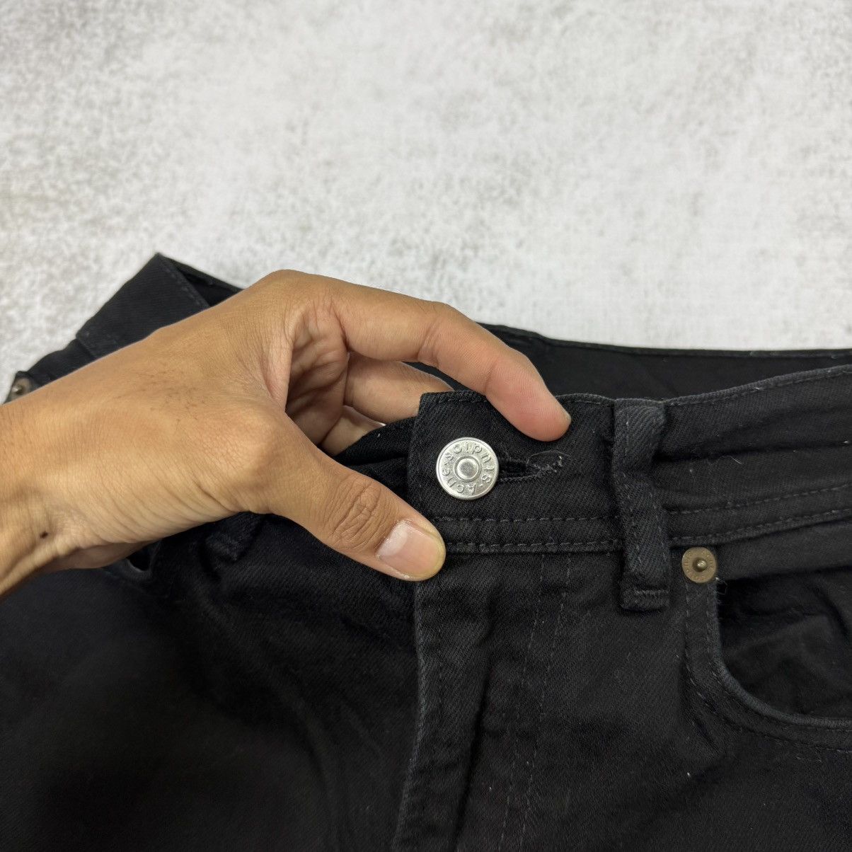 Acne Studios Acne Studios black longjeans bla konst stockholm Size 29" - 5 Thumbnail