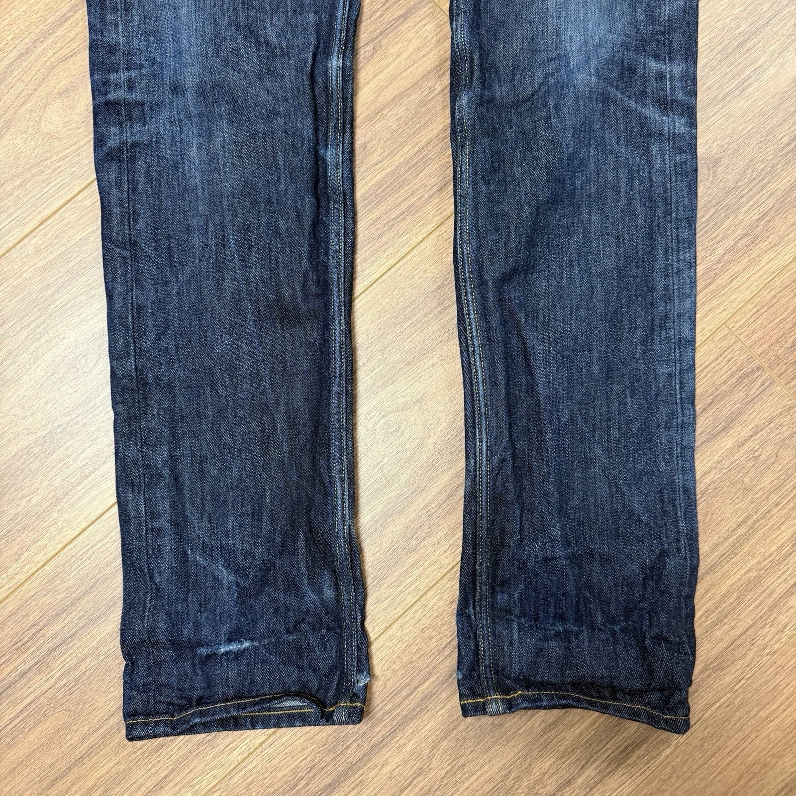 Levi's Levi's Made & Crafted Raw Denim Thumbtack Jeans Mens 34 Dark Size US 34 / EU 50 - 4 Thumbnail