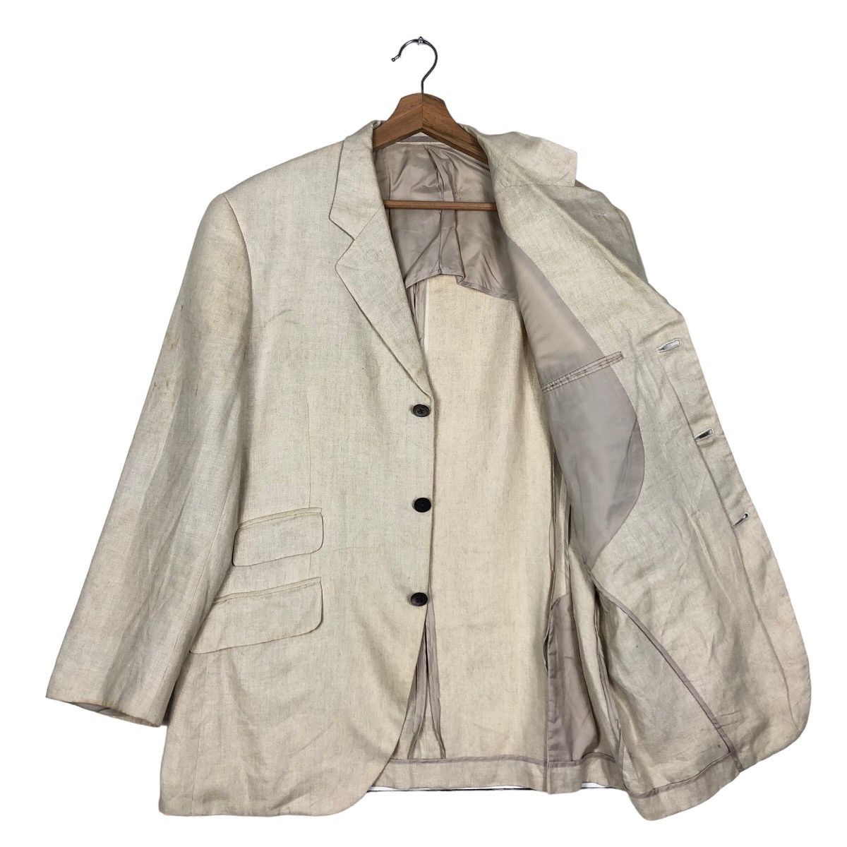 Yves Saint Laurent 🔥Yves Saint Laurent Pour Homme Double Breast Coats Size US L / EU 52-54 / 3 - 8 Thumbnail