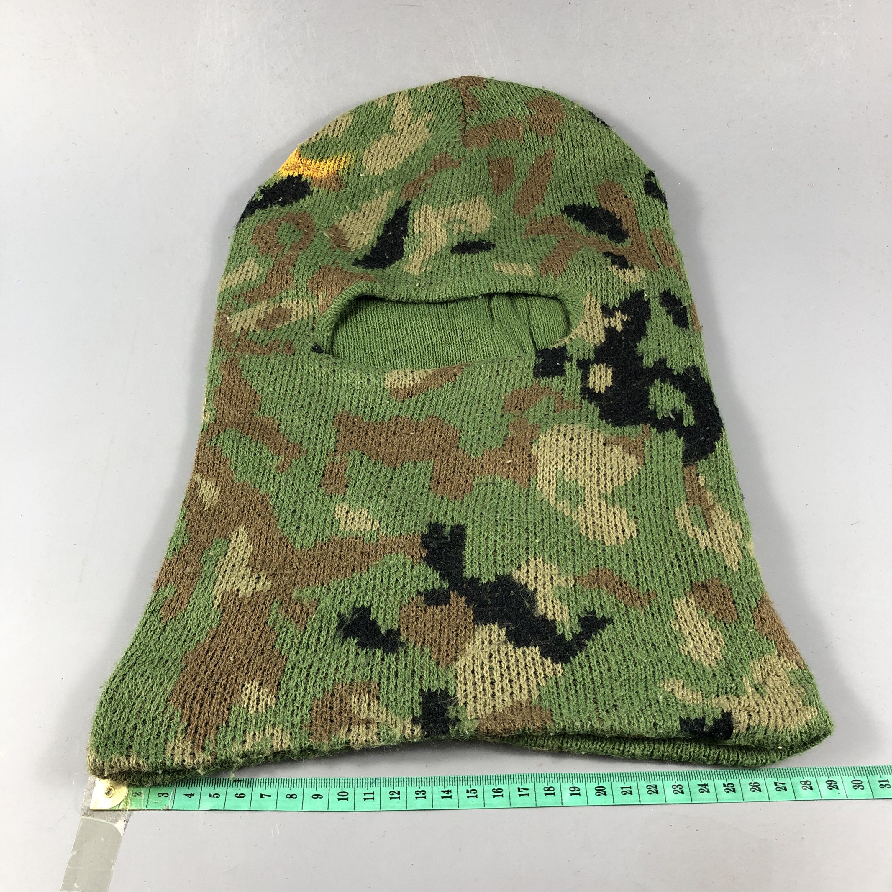 Vintage Camouflage Army Balaclava Beanie Snowcap Snow Hat B742 Size ONE SIZE - 4 Thumbnail